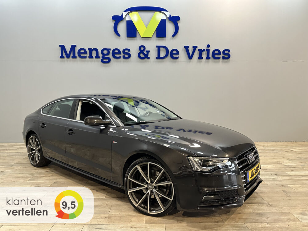 Audi A5 Sportback 1.8 TFSI Adrenalin S Line | Airco | Navigatie | 20″ velgen | Cruise control | Xenon | Isofix | NAP |