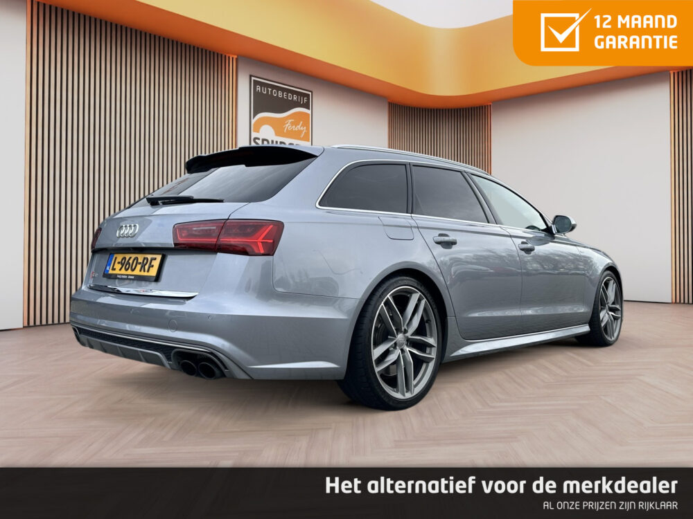 Audi A6 Avant 4.0 TFSI S6 S-LINE Pro Line Plus – 12 MND GARANTIE | Panorama | LED+ | Valcona leer | Bose Surround | Carbon -RIJKLAAR