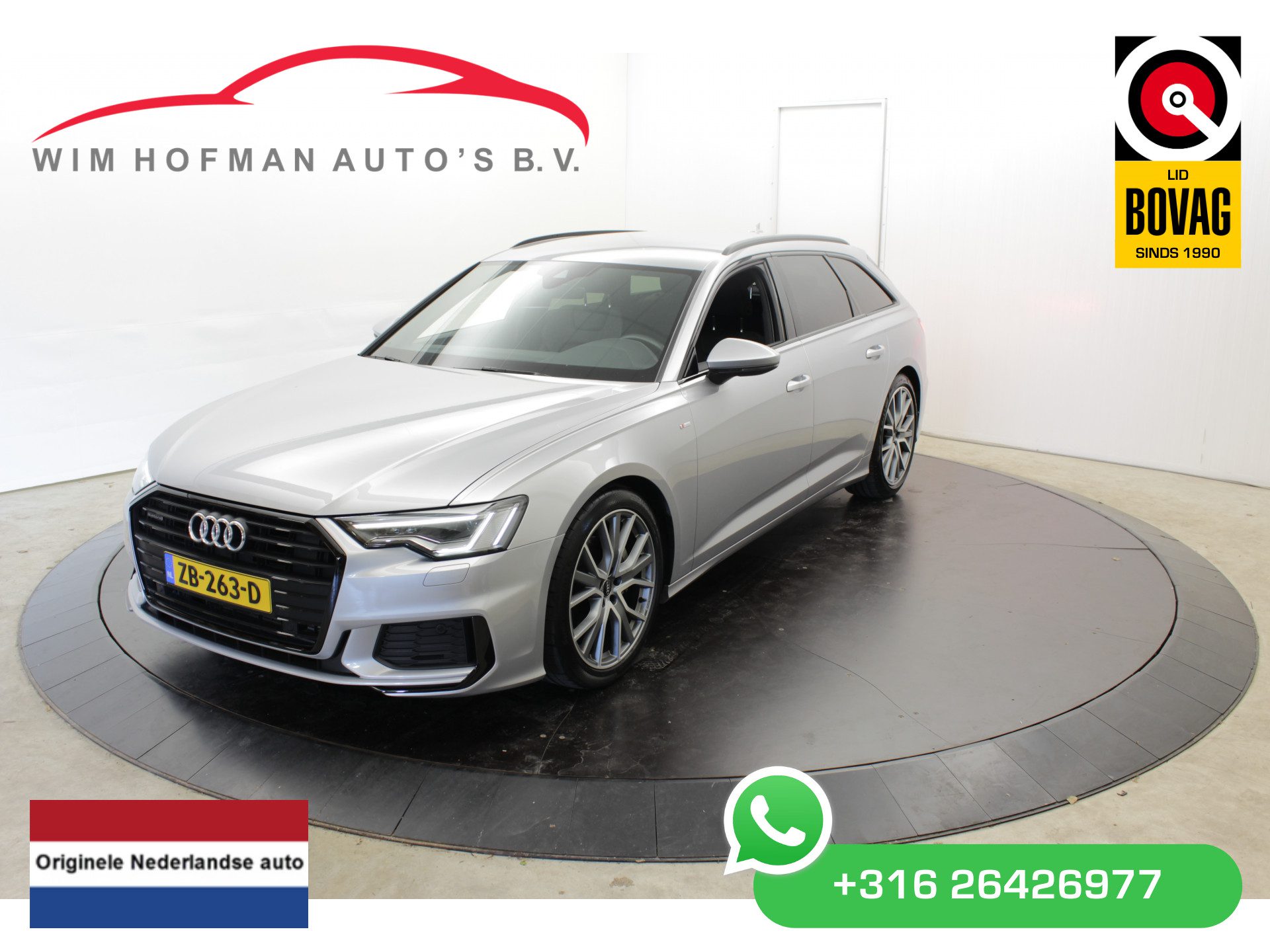 Audi A6 Avant 45 TFSI quattro 245PK Hybride 2x S line Optik Trekh Camera