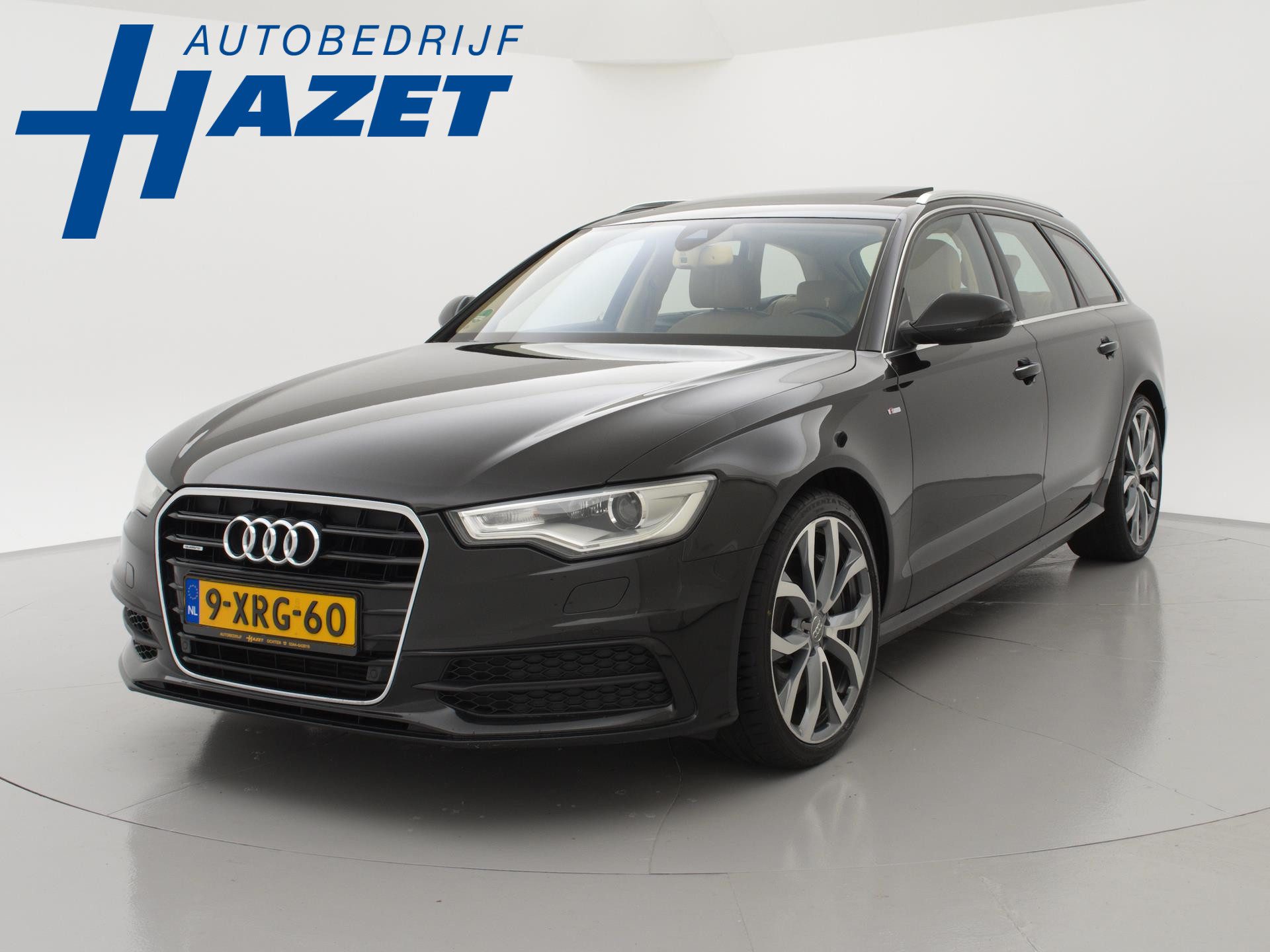 Audi A6 Avant 3.0 TDI BiT 313 PK V6 BI-TURBO QUATTRO + LUCHTVERING / 20 INCH / PANORAMA