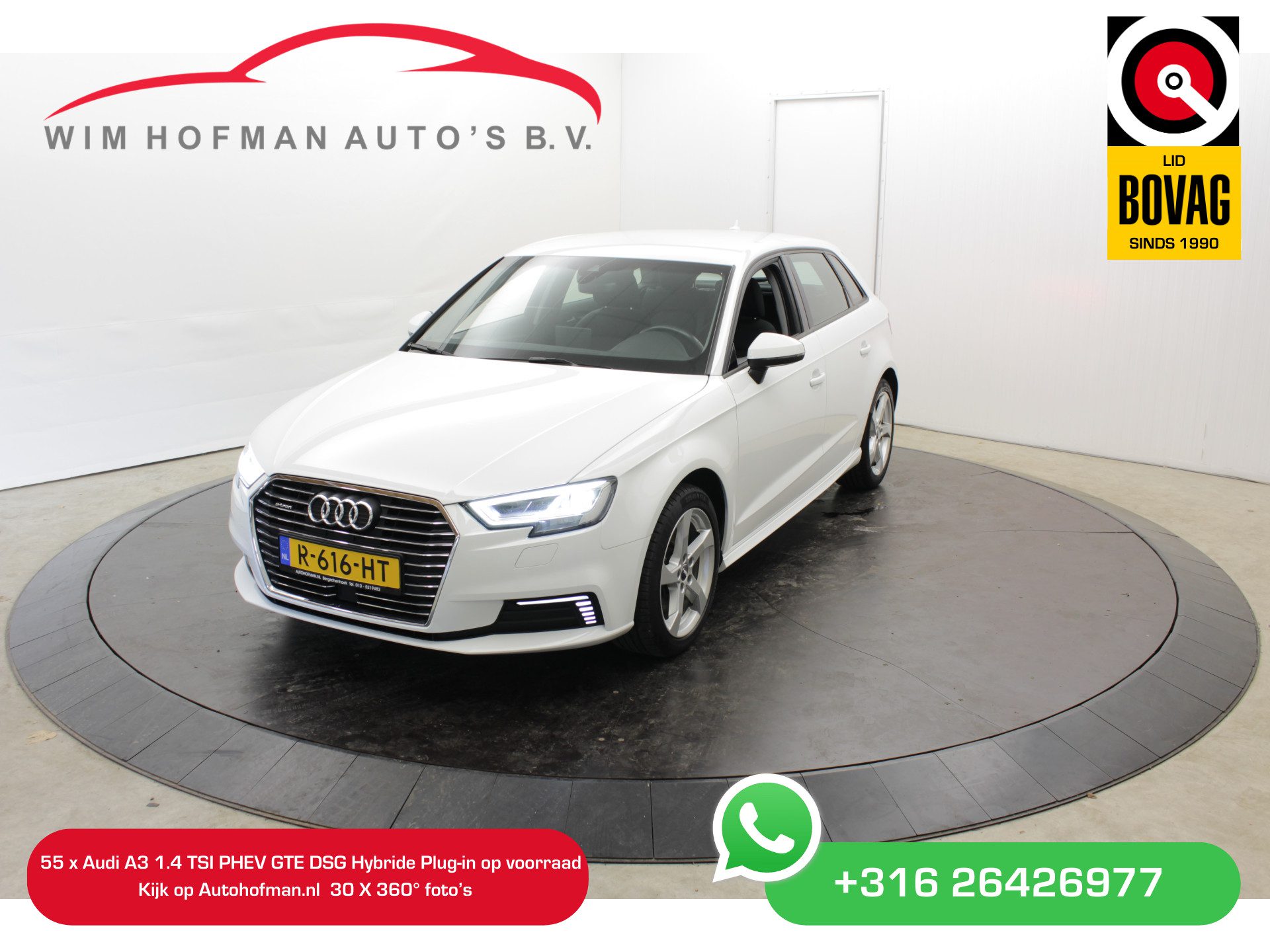 Audi A3 Sportback 1.4 e-tron Sport inclusief winterset PDC Stoelv. Clima