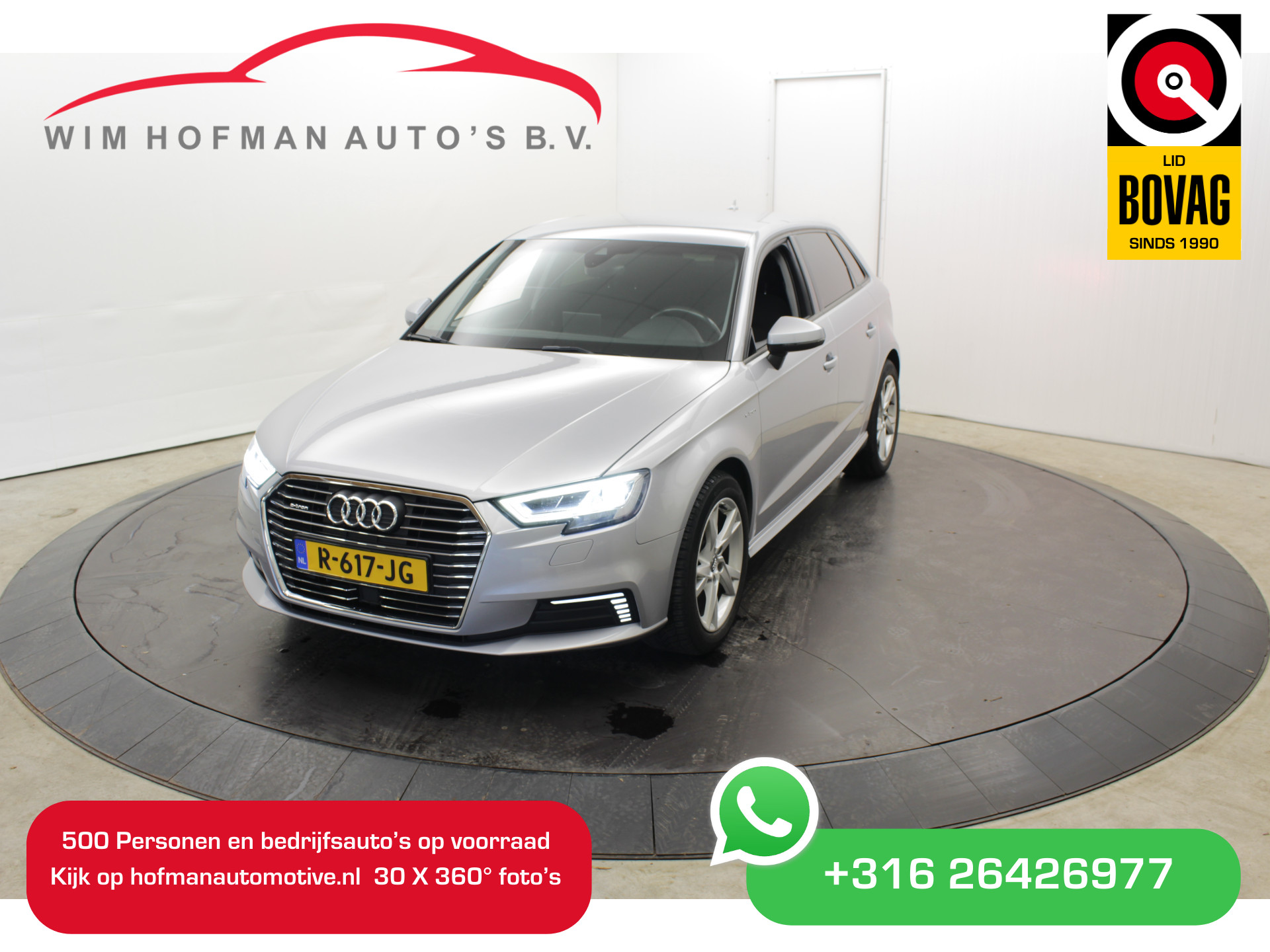 Audi A3 Sportback 1.4 e-tron Sport Cruise PDC Navi Stoelver.