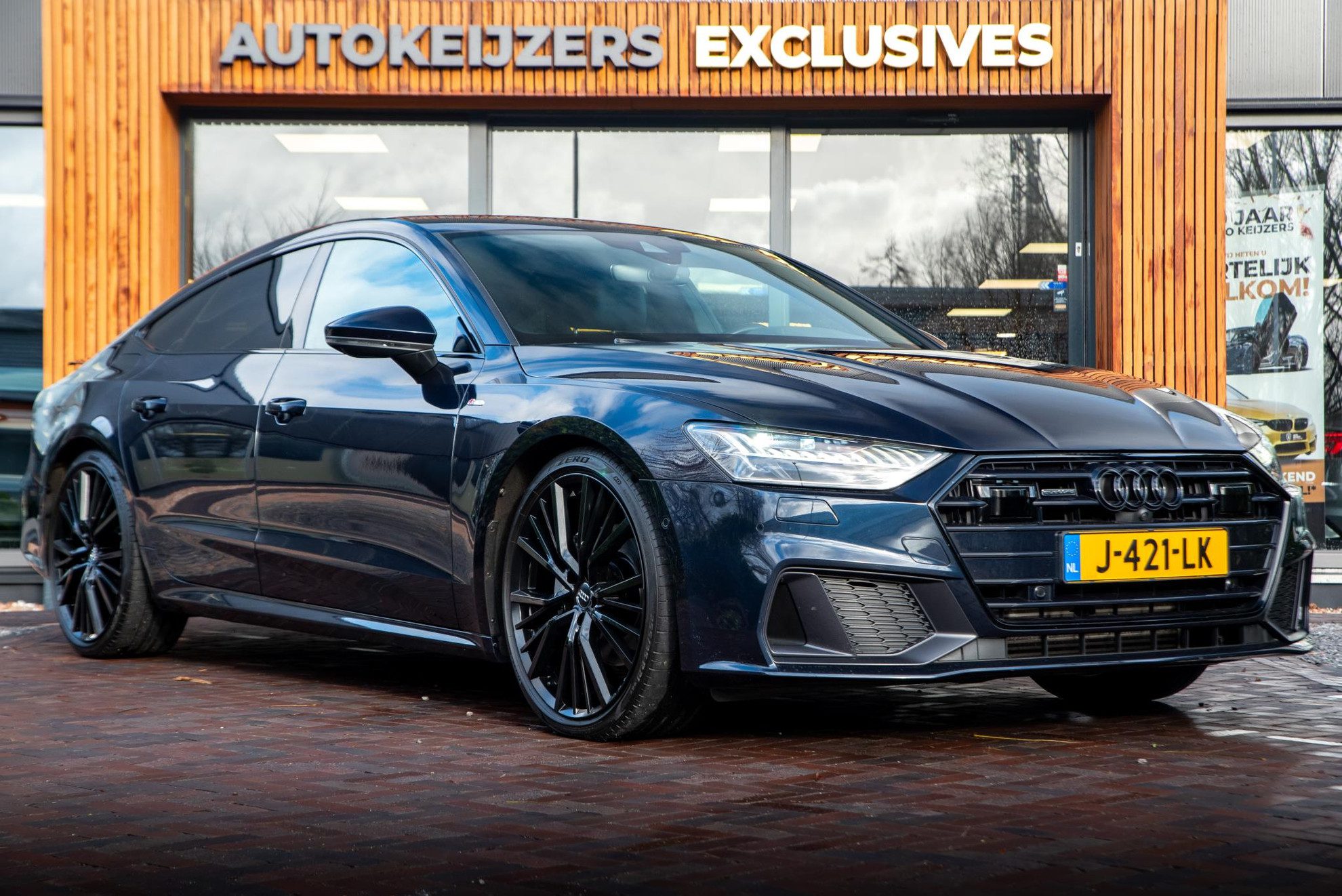 Audi A7 Sportback 45 TFSI quattro Pro Line S 360 Camera B&O 360 Camera B&O Memory 21″ LMV ACC Keyless Ambient Achterbank Verw. Stoelverw.