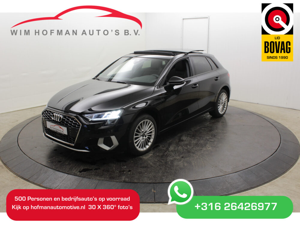 Audi A3 Sportback 40 TFSI 204 PK S-Line Seats Pano Camera EL A klep Virtual Dodeh Detec