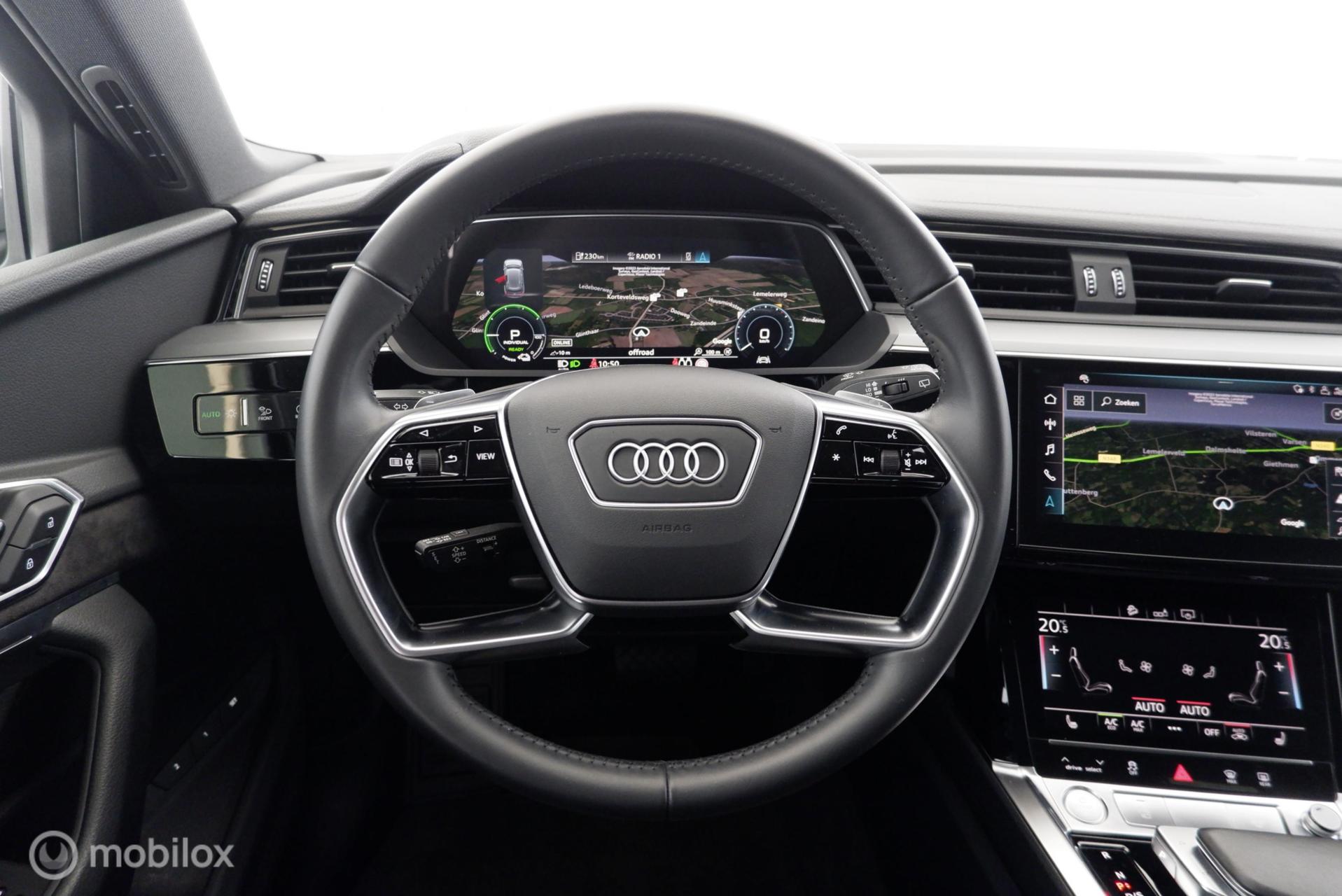 Audi e-tron 55 Quattro 95kWh|360cam|leer|led|lmv20