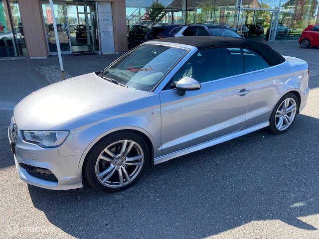 Audi A3 Cabriolet 1.4 TFSI Automaat S-Tronic CoD Ambiente Pro S-Line Plus , Nederlandse auto , Stoel verwarming , Nek verwarming , Windscherm