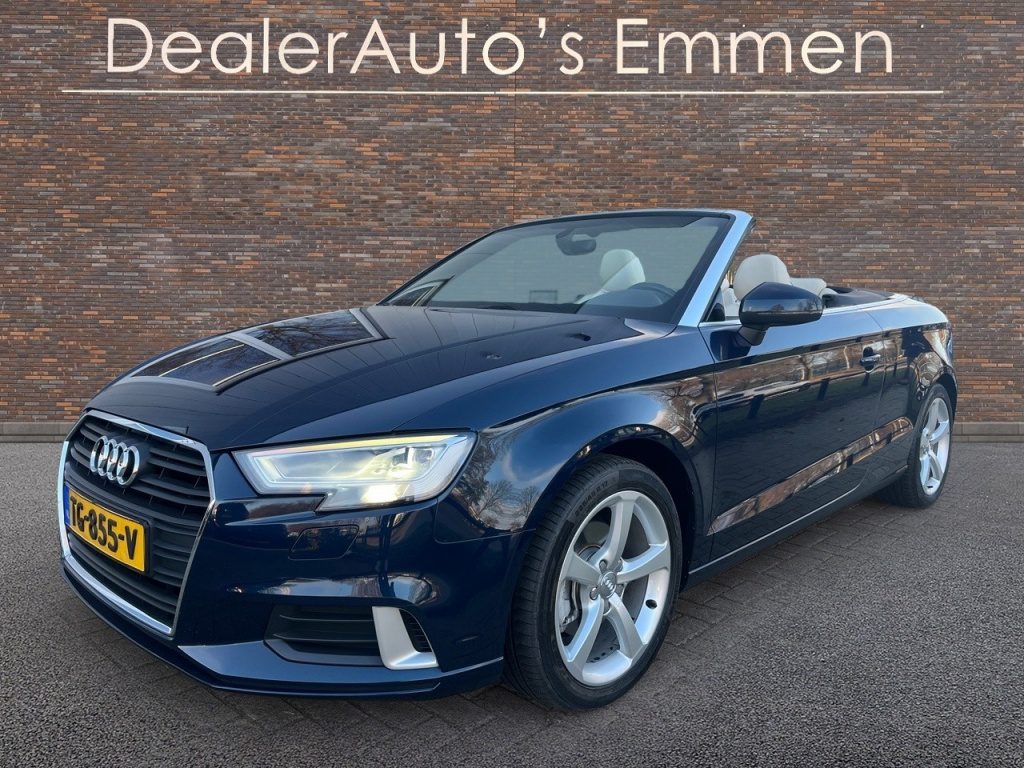 Audi A3 Cabriolet 1.5 TFSI 150PK AC LEDER SPORTSTOELEN NAVIGATIE