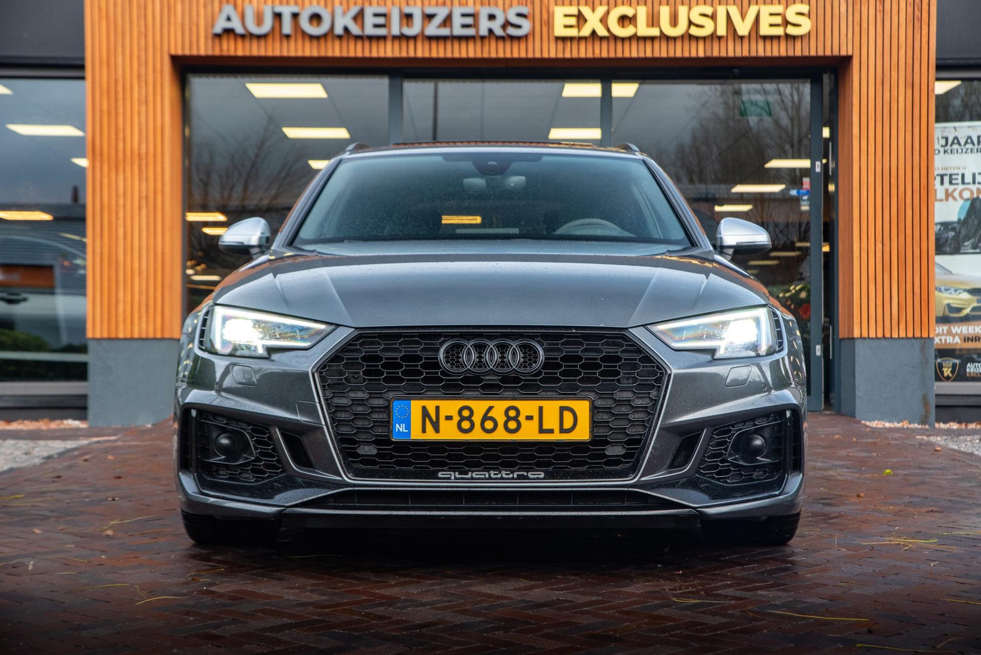 Audi A4 Avant 2.9 TFSI RS 4 quattro Panodak B&O Carbon Leer DAB+ Ceramic Ambient HUD Memory Keyless