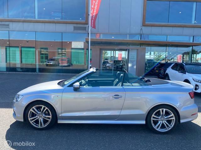 Audi A3 Cabriolet 1.4 TFSI Automaat S-Tronic CoD Ambiente Pro S-Line Plus , Nederlandse auto , Stoel verwarming , Nek verwarming , Windscherm