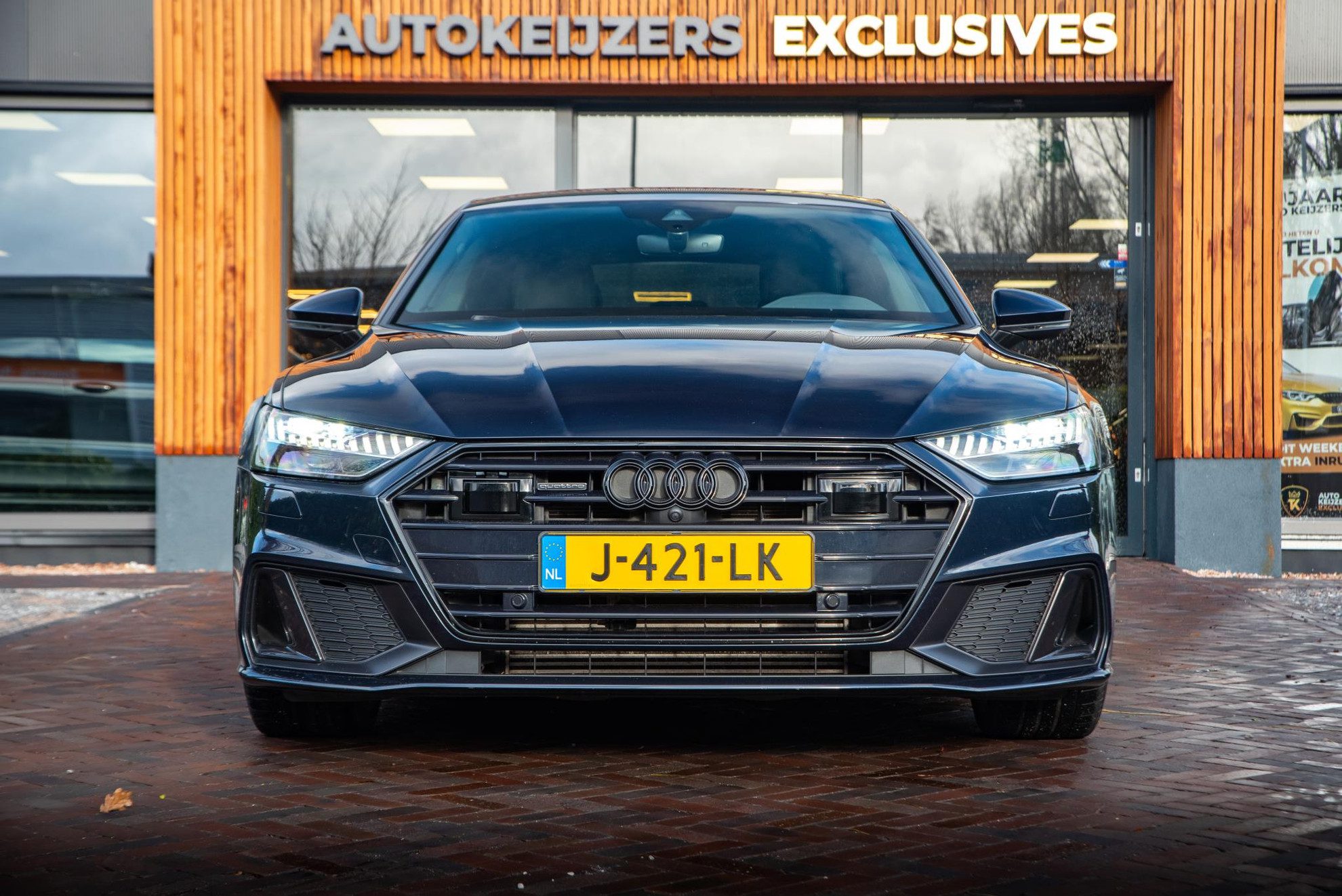 Audi A7 Sportback 45 TFSI quattro Pro Line S 360 Camera B&O 360 Camera B&O Memory 21″ LMV ACC Keyless Ambient Achterbank Verw. Stoelverw.