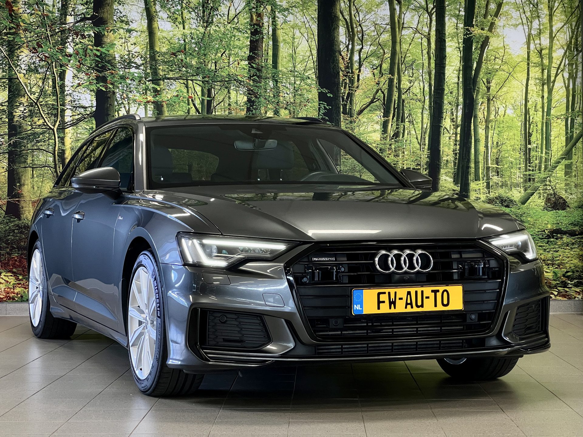 Audi A6 Avant 45 TDI quattro Sport Pro Line S | 231 PK! | 4 Wiel Sturing | Meesturende Achteras | B & O Soundsysteem | 3D Camera | Lane Assist | Elektrische Trekhaak | Adaptive Cruise Control | Dynamische Knipperlichten |