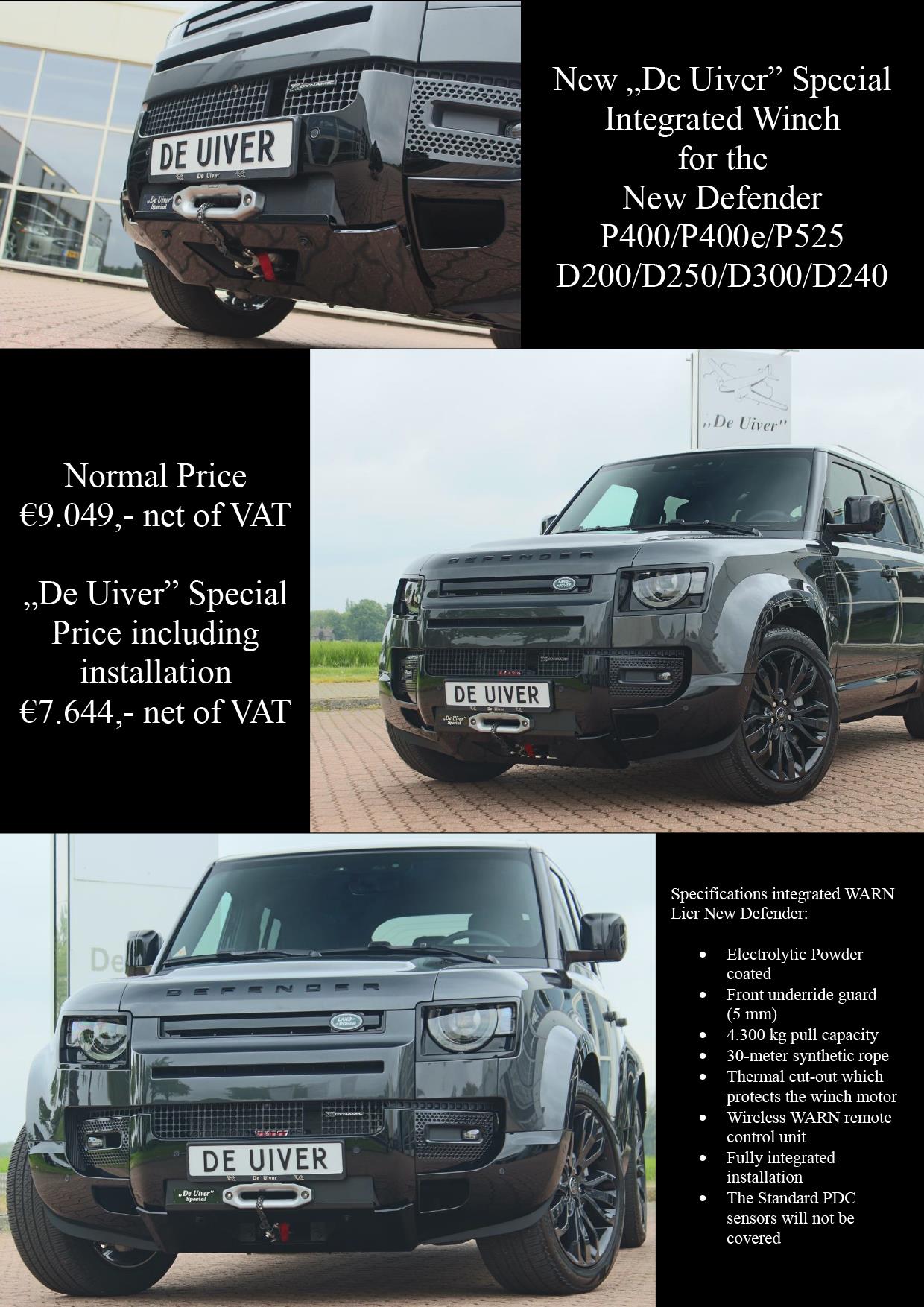 Land Rover Defender Land Rover Defender 2.4 TD 90 SW De Uiver Special + Airconditioning