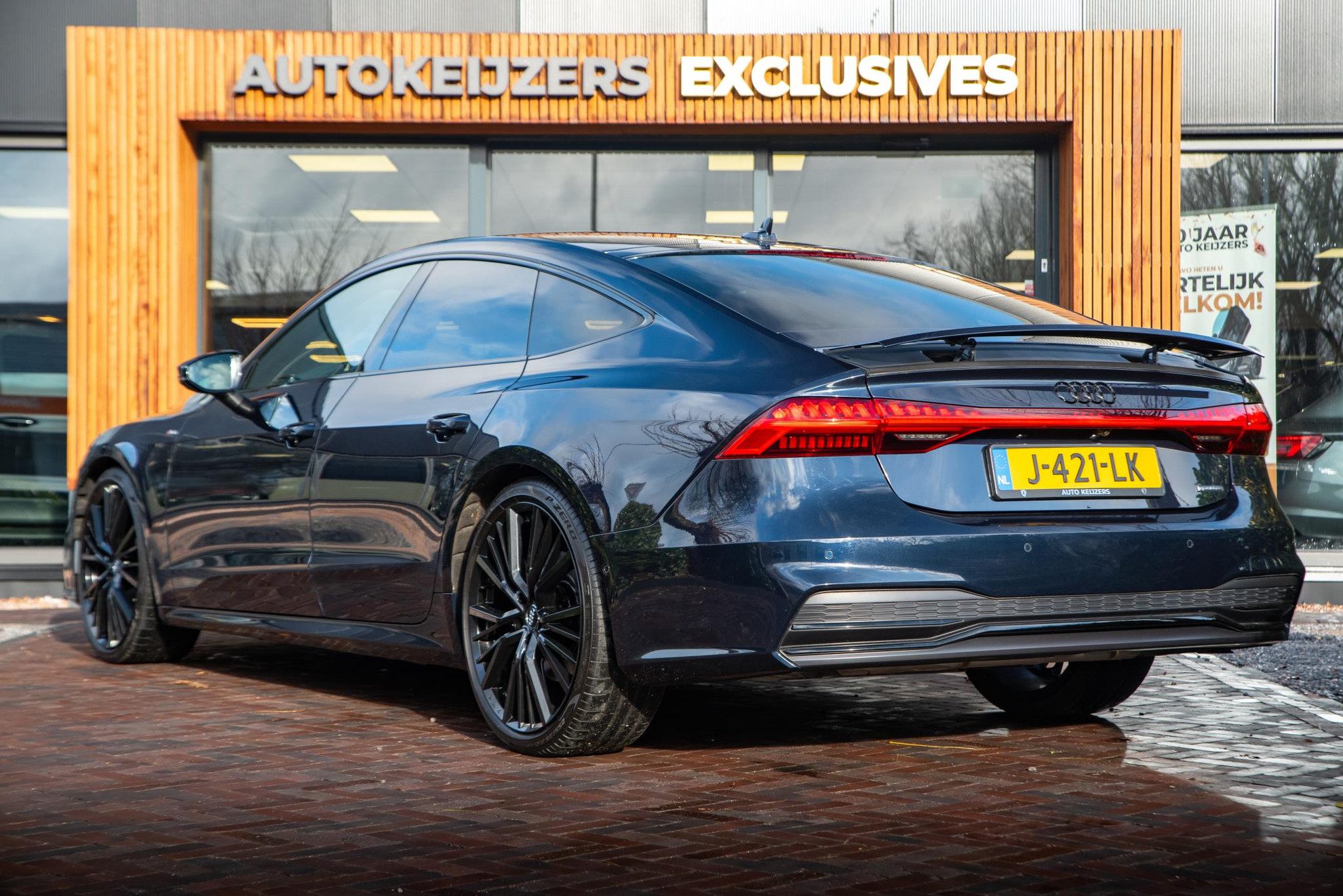 Audi A7 Sportback 45 TFSI quattro Pro Line S 360 Camera B&O 360 Camera B&O Memory 21″ LMV ACC Keyless Ambient Achterbank Verw. Stoelverw.