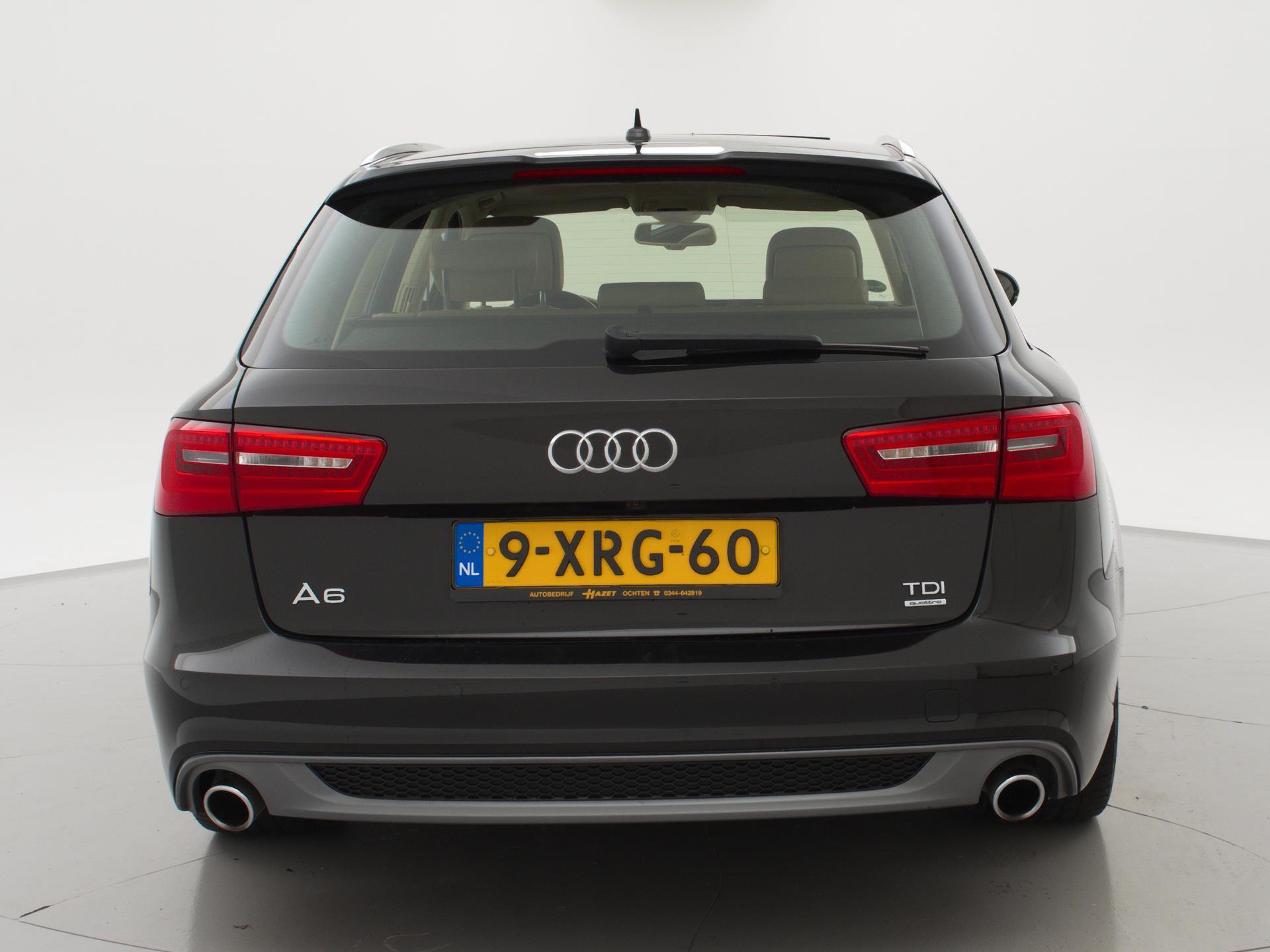 Audi A6 Avant 3.0 TDI BiT 313 PK V6 BI-TURBO QUATTRO + LUCHTVERING / 20 INCH / PANORAMA