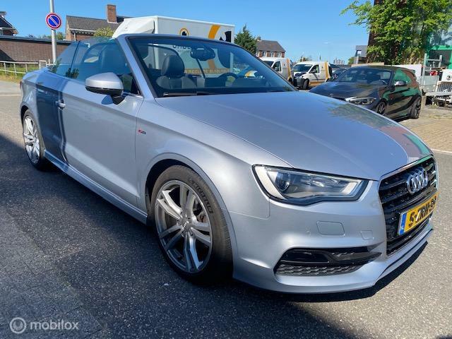 Audi A3 Cabriolet 1.4 TFSI Automaat S-Tronic CoD Ambiente Pro S-Line Plus , Nederlandse auto , Stoel verwarming , Nek verwarming , Windscherm