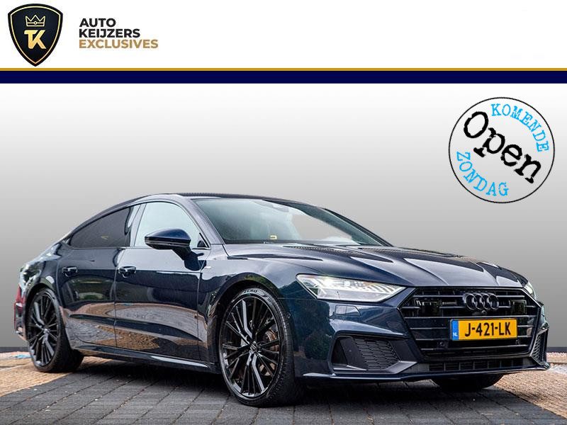 Audi A7 Sportback 45 TFSI quattro Pro Line S 360 Camera B&O 360 Camera B&O Memory 21″ LMV ACC Keyless Ambient Achterbank Verw. Stoelverw.