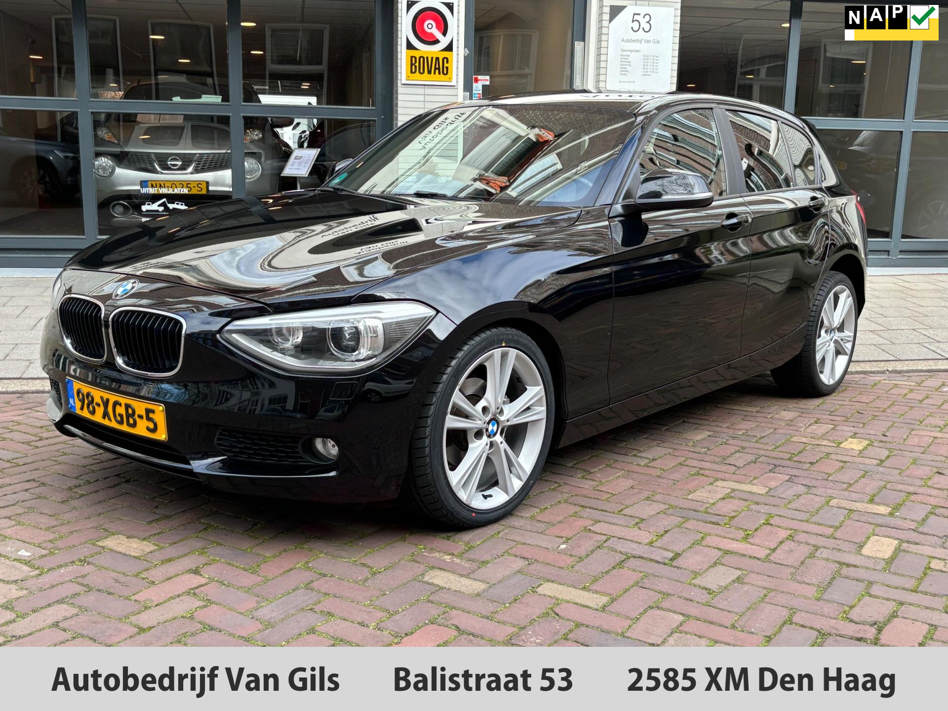 BMW 1-serie 116d Business+ | AIRCO | NAVIGATIE | LMV | XENON | SPORTSTOELEN |