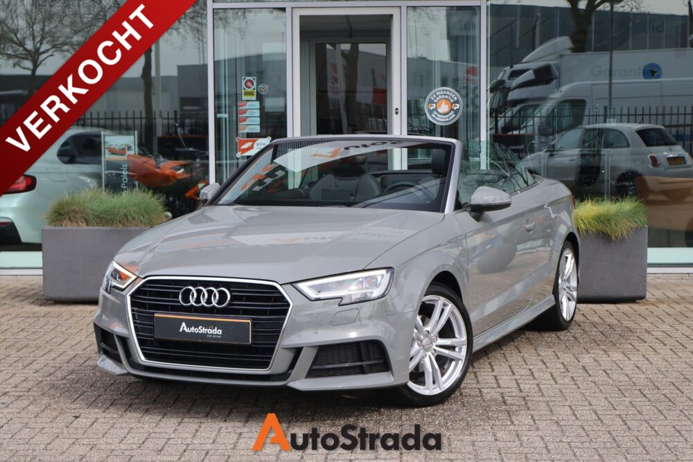 Audi A3 Cabriolet 35 TFSI S-LINE 150pk I 1e eigenaar I Virtual Cockpit I Leder I Stoelverwarming