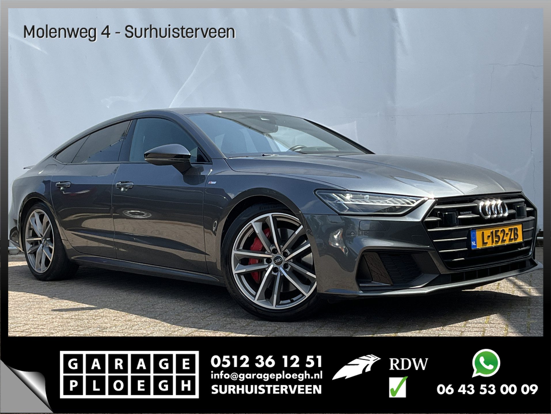 Audi A7 Sportback 55 TFSI E Quattro PHEV Competition S-Line RS-zetels 20inch Camera S-Edition Plug-in