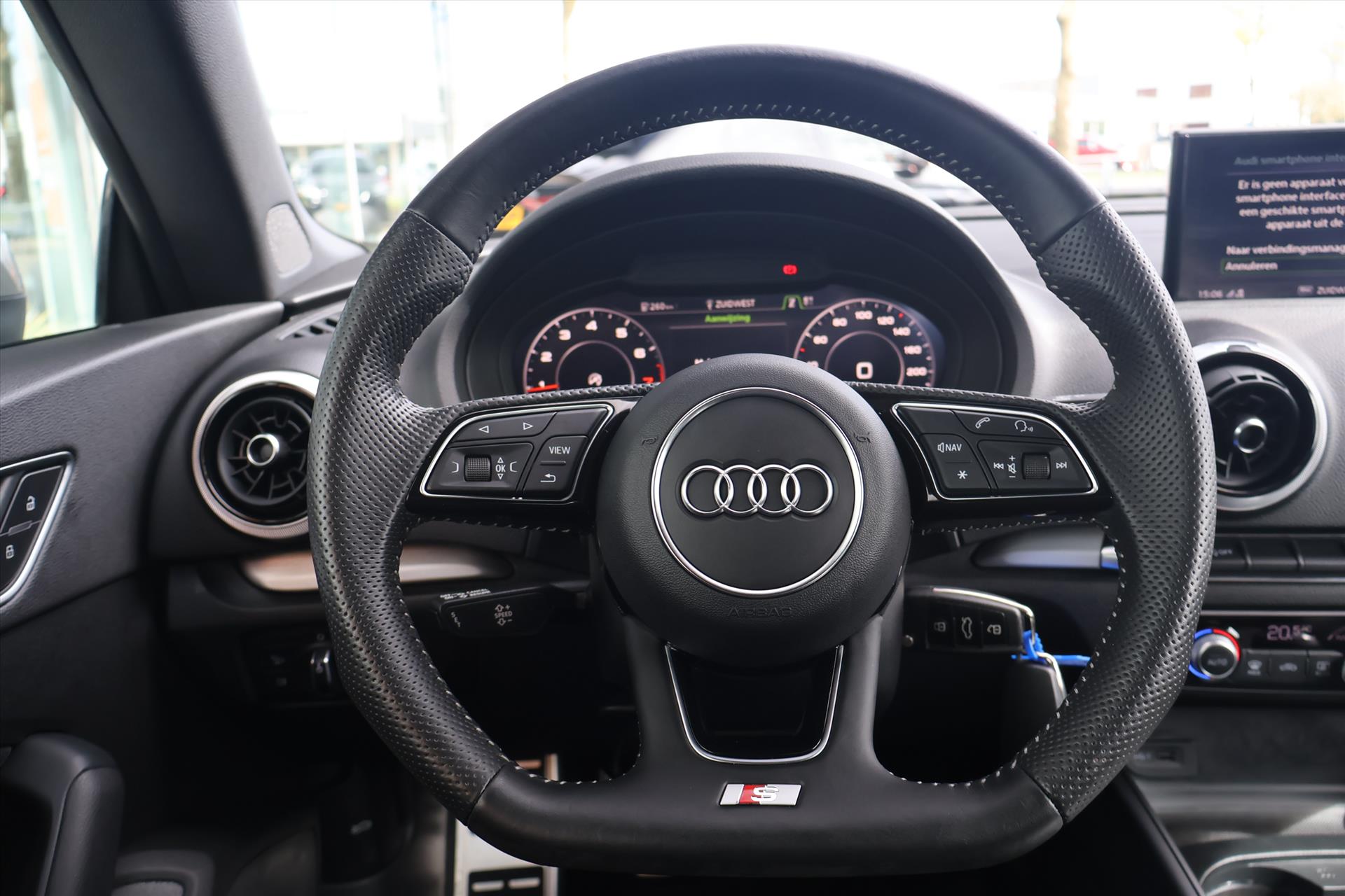 Audi A3 Cabriolet 35 TFSI S-LINE 150pk I 1e eigenaar I Virtual Cockpit I Leder I Stoelverwarming