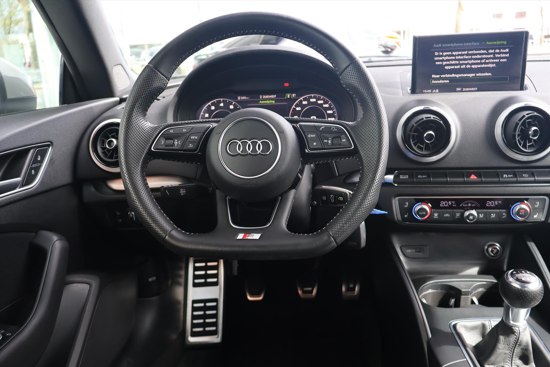 Audi A3 Cabriolet 35 TFSI S-LINE 150pk I 1e eigenaar I Virtual Cockpit I Leder I Stoelverwarming