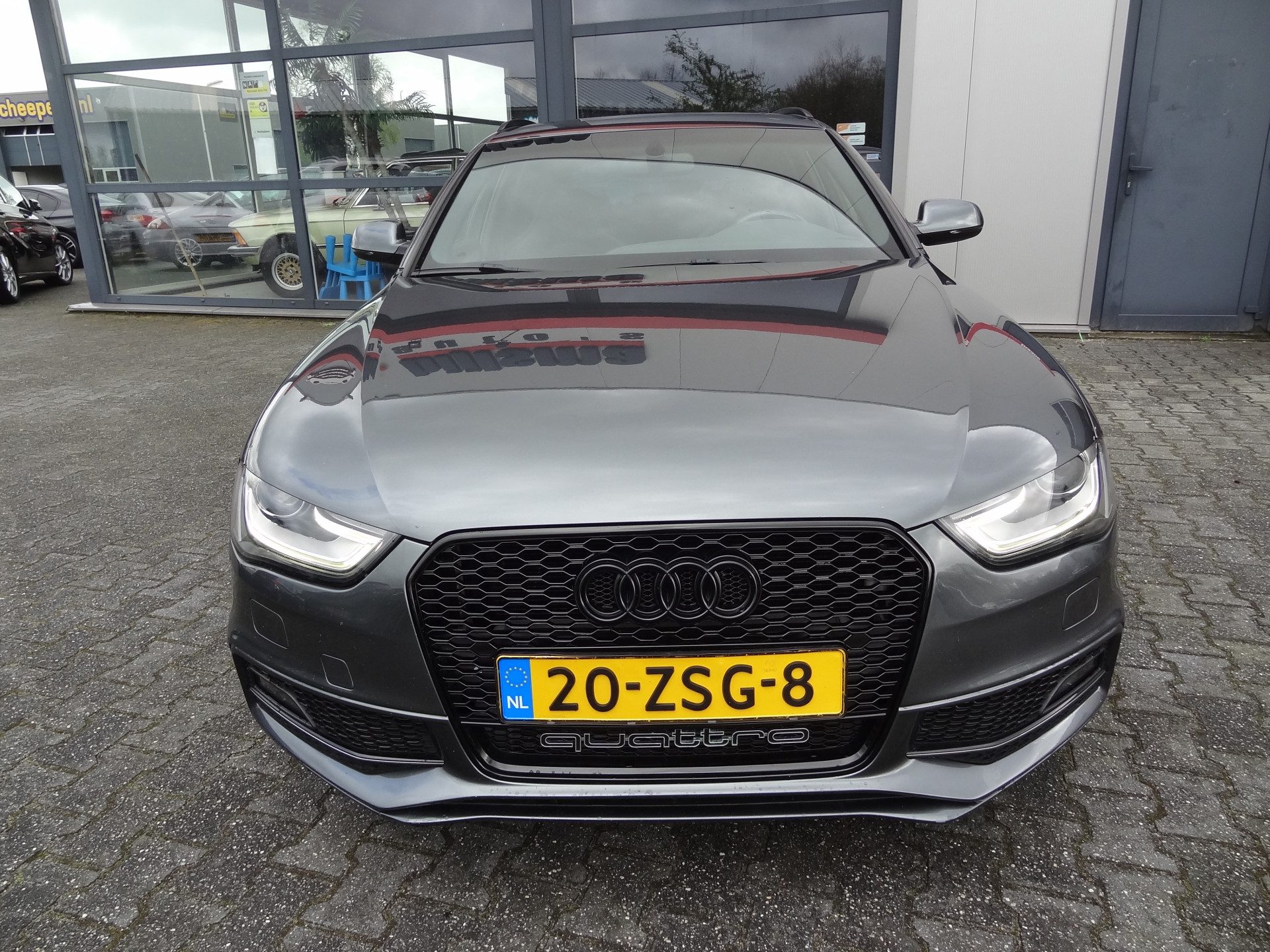 Audi A4 Avant 1.8 TFSI quattro S Edition |NL-Auto |Leder |Pano|Tuning vvt 320pk/485Nm|Cruise |Trekhaak (afneembaar)