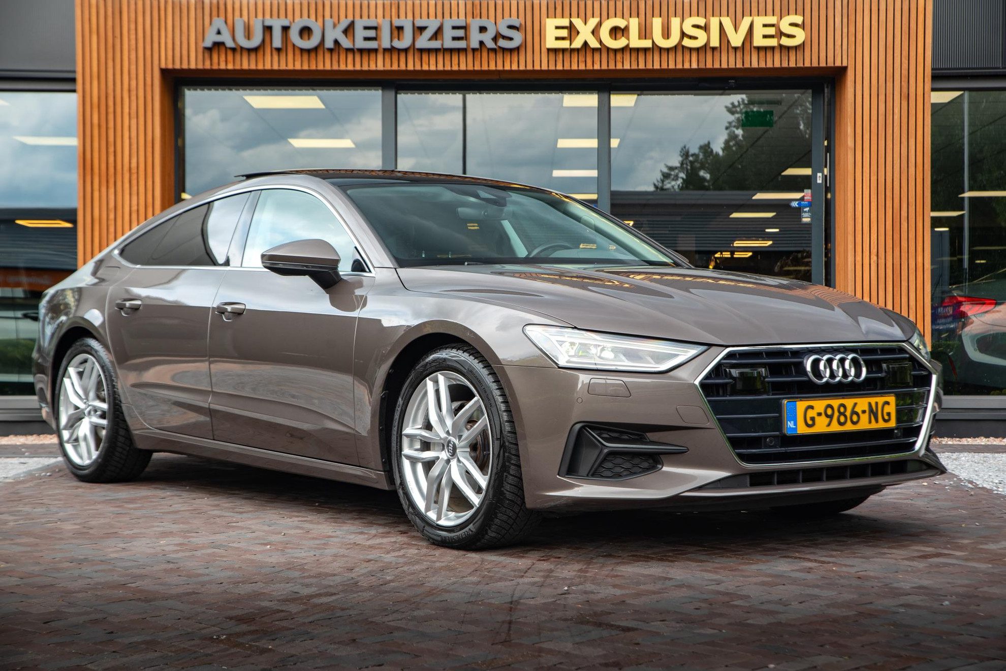 Audi A7 Sportback 40 TDI Pro Line Panodak ACC B&O Ambient Navigatie PDC