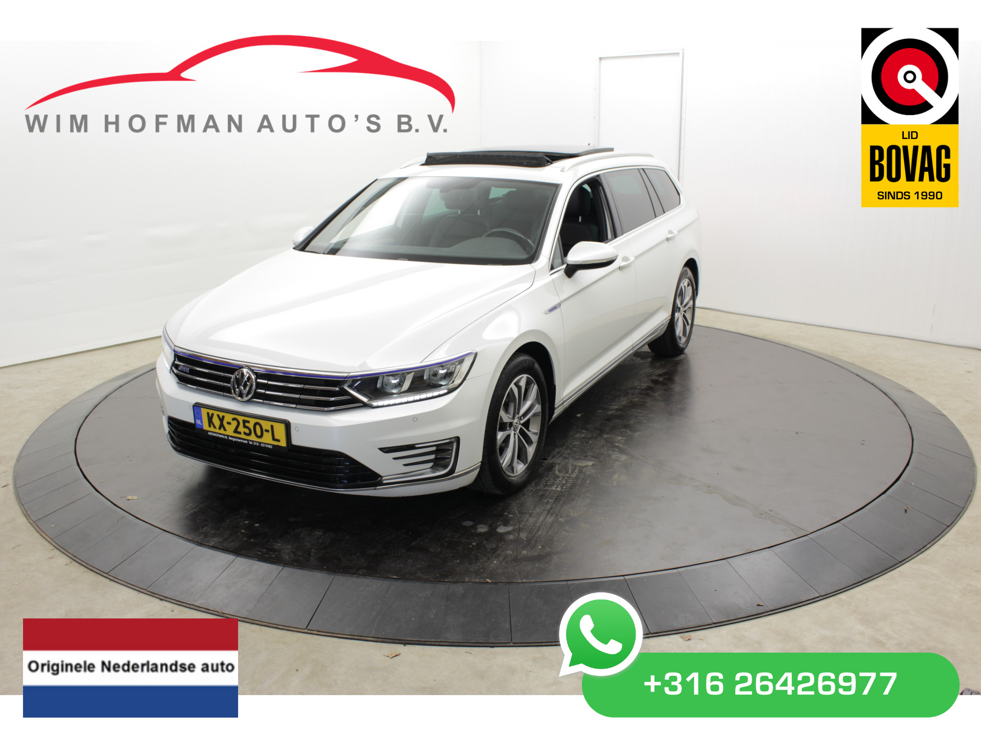 Volkswagen Passat GTE incl winterset Panodak Leer Trekh Parelmoer Adapt.cruise