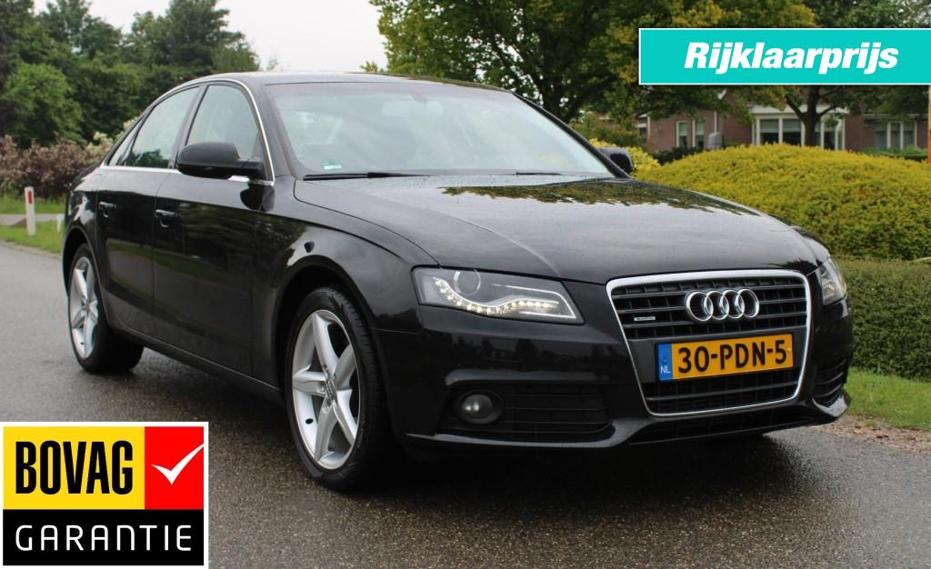 Audi A4 1.8TFSI 160pk Quattro Pro Line ECC/leer/navi/cruise sedan