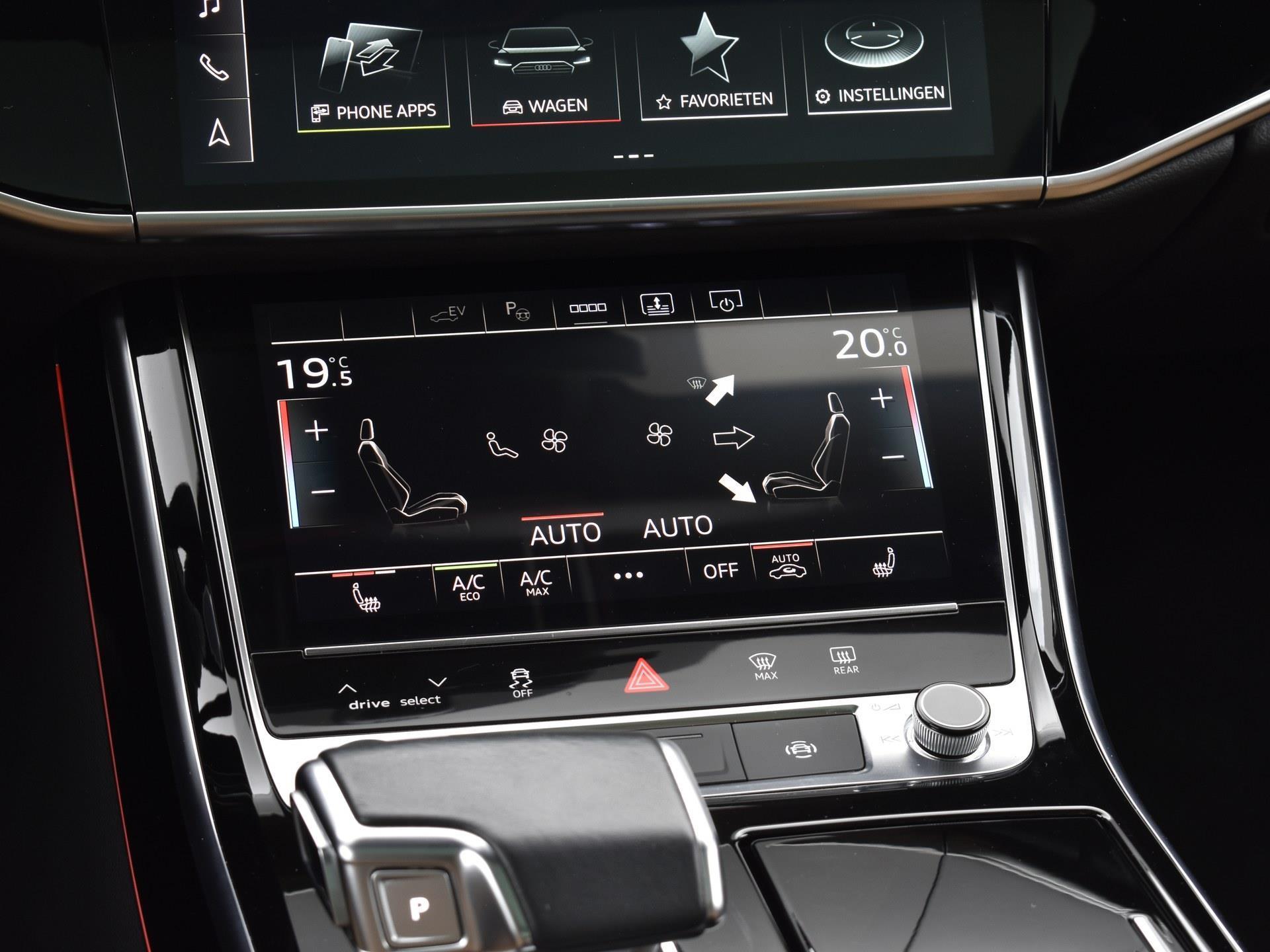 Audi A8 60 TFSIe Quattro Lang Pro Line Plus | B&O 3D Sound | ACC | Luchtvering | Servosluiting | 360 Camera | Panoramadak | 20” Inch | Garantie t/m 23-04-2025 of 100.000km