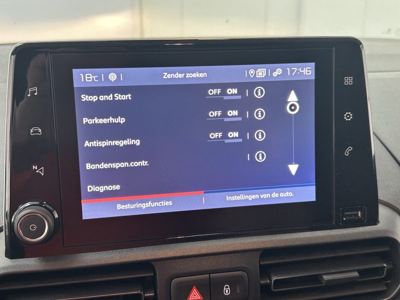 Fiat Doblò 1.5D 130pk L2H1, Automaat | 3 PERSOONS | CRUISE CONTROLE | CAMERA | AIRCO | STOELVERWARMING | NAVIGATIE | CARPLAY