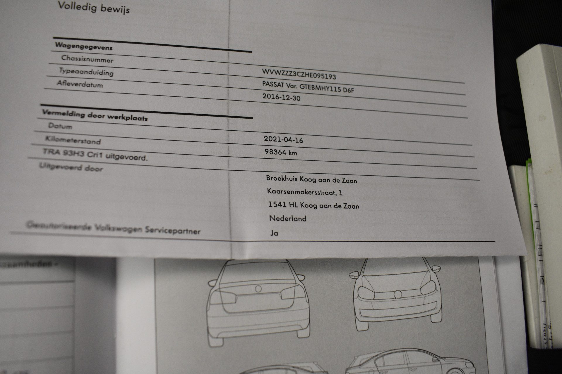 Volkswagen Passat GTE Incl Winterset Panodak Leer Zwarte hemel Alarm Adapt.cruise Navi