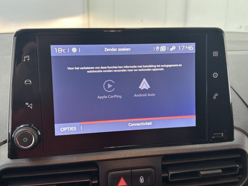 Fiat Doblò 1.5D 130pk L2H1, Automaat | 3 PERSOONS | CRUISE CONTROLE | CAMERA | AIRCO | STOELVERWARMING | NAVIGATIE | CARPLAY