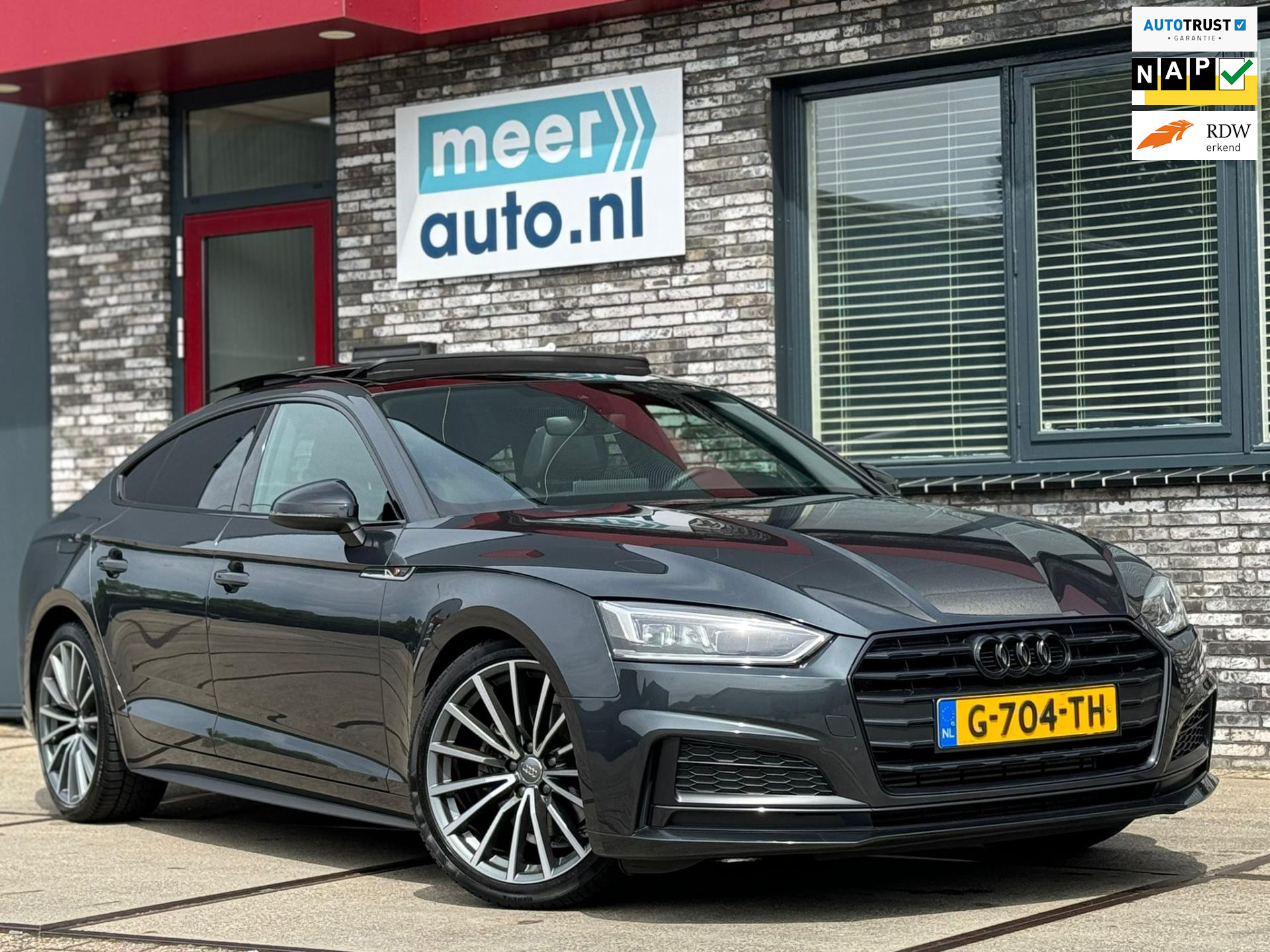 Audi A5 Sportback 2.0 TFSI Sport S-line BLACK ED. VIRTUAL l PANO l SFEER l ORG.NL l DEALER ONDERHOUDEN l 1e EIG