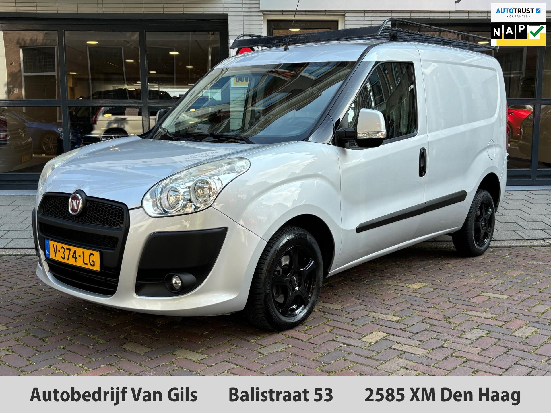 Fiat Doblò Cargo 1.3 MultiJet | AIRCO | LMV | NAVIGATIE | TREKHAAK | IMPERIAAL | PDC |