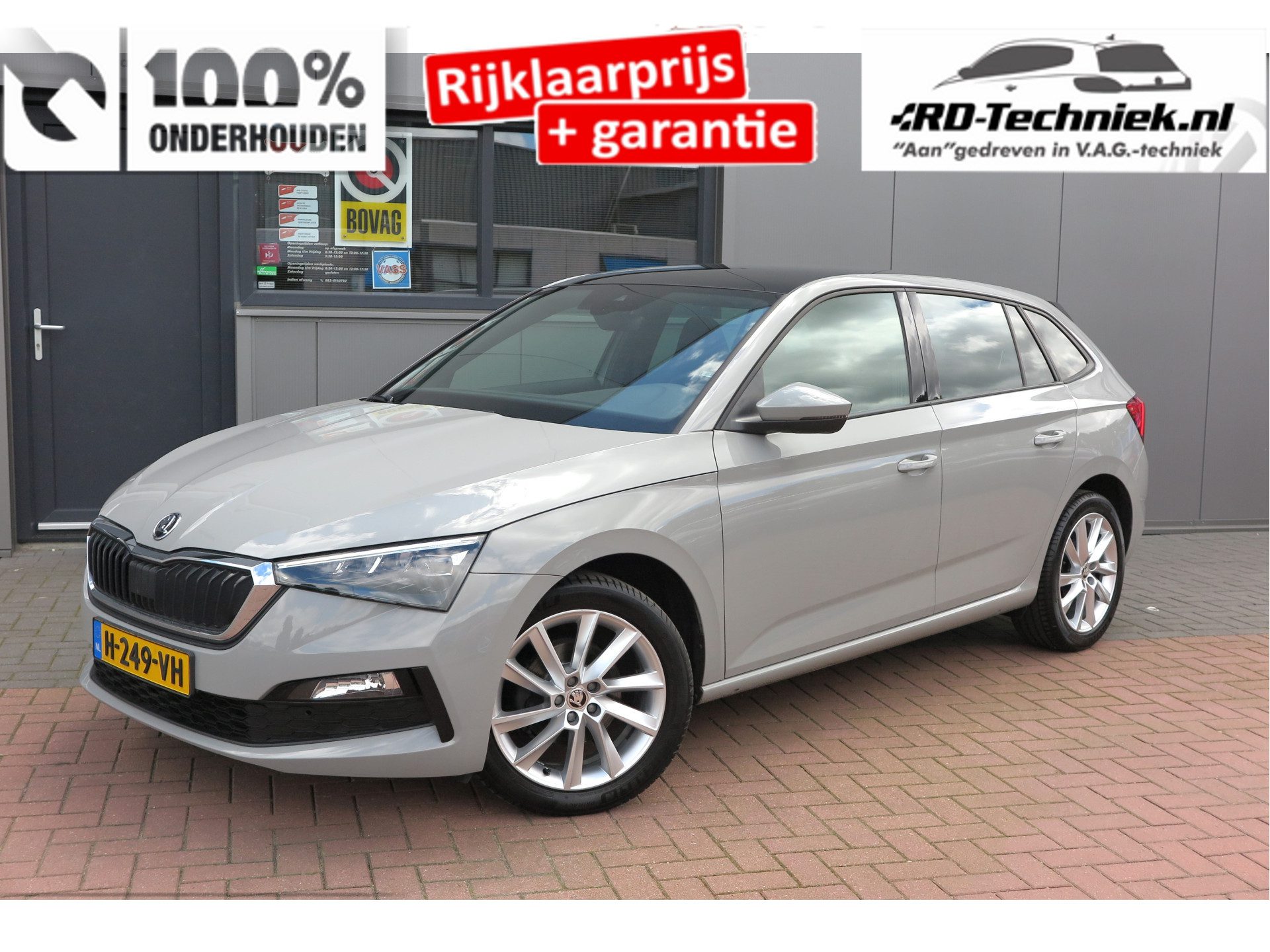 Škoda Scala 1.0 TSI 85KW 116PK DSG Sport Business Panoramadak,Virtual cockpit, Carplay, Adaptive cruise, Lane asist , LMV, Trekhaak (zwenkbaar)