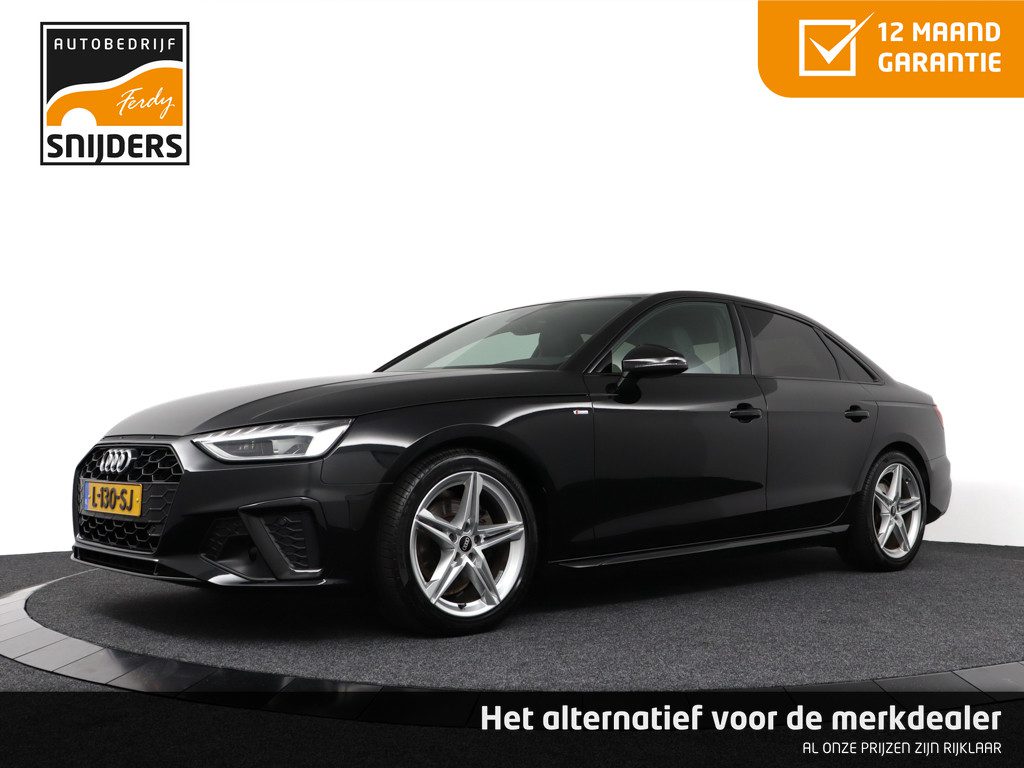 Audi A4 Limousine TFSI 150 PK S-LINE Black Edition, Orig.NL – 1e Eig. NAP | Virtual Dash | DAB+ | Navi Plus | Stoelverw. -RIJKLAAR