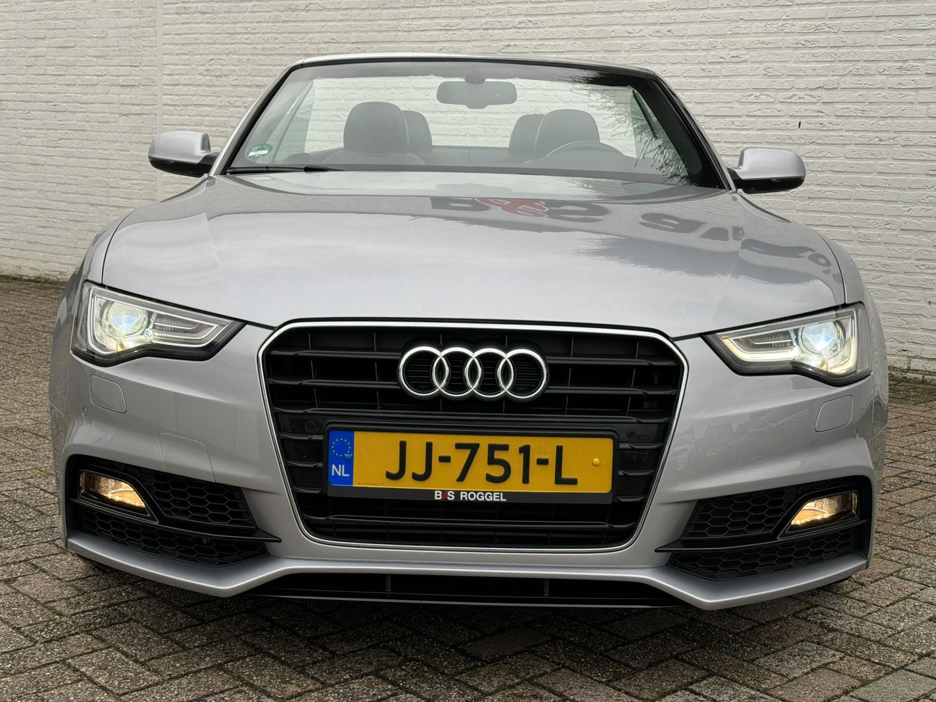 Audi A5 Cabriolet 1.8 TFSI Sport Competition S-line Topstaat! Elektrisch verwarmd + gekoeld Leder Trekhaak afneembaar