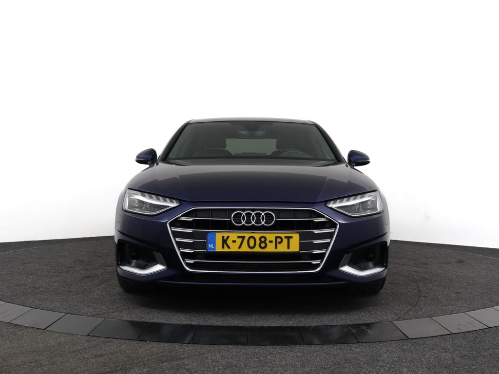 Audi A4 Limousine TFSI 150 PK S-LINE Launch Edition Sport – Navarra Blue – 12 MND GARANTIE | Virtual | PDC Camera | LED Plus | Leer | NAVI | Adap.Cruise -RIJKLAAR