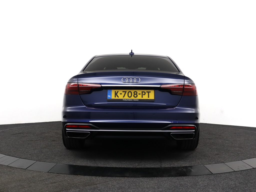 Audi A4 Limousine TFSI 150 PK S-LINE Launch Edition Sport – Navarra Blue – 12 MND GARANTIE | Virtual | PDC Camera | LED Plus | Leer | NAVI | Adap.Cruise -RIJKLAAR