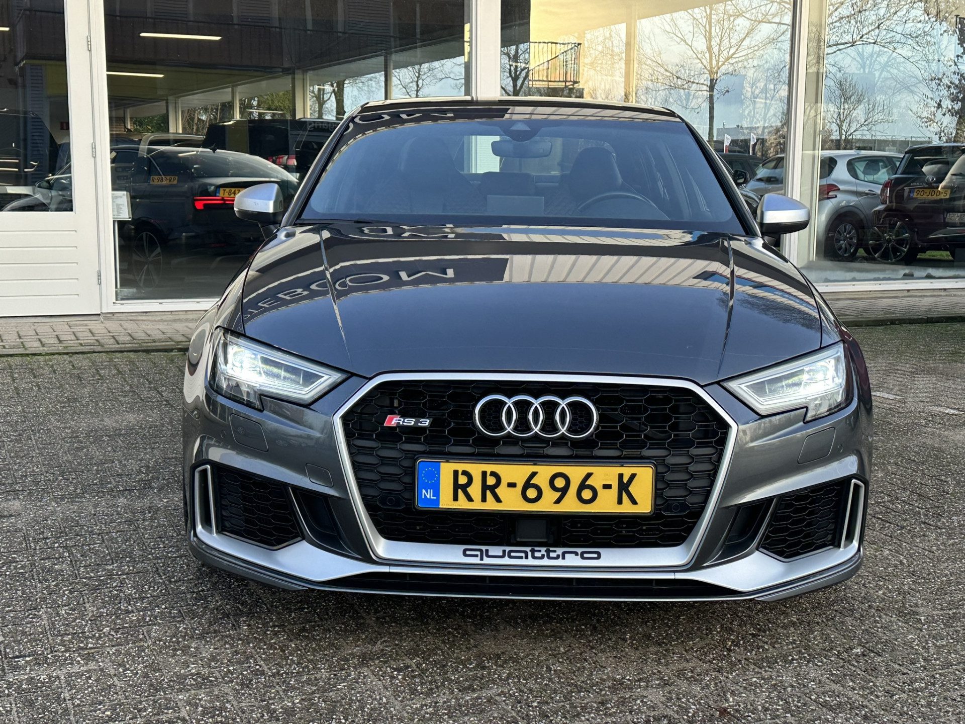 Audi A3 Limousine 2.5 TFSI RS 3 quattro | LED | Leder | Pano | Adapt. Cruise | Keyless | Navi | Bluetooth | PDC v+ a incl. camera