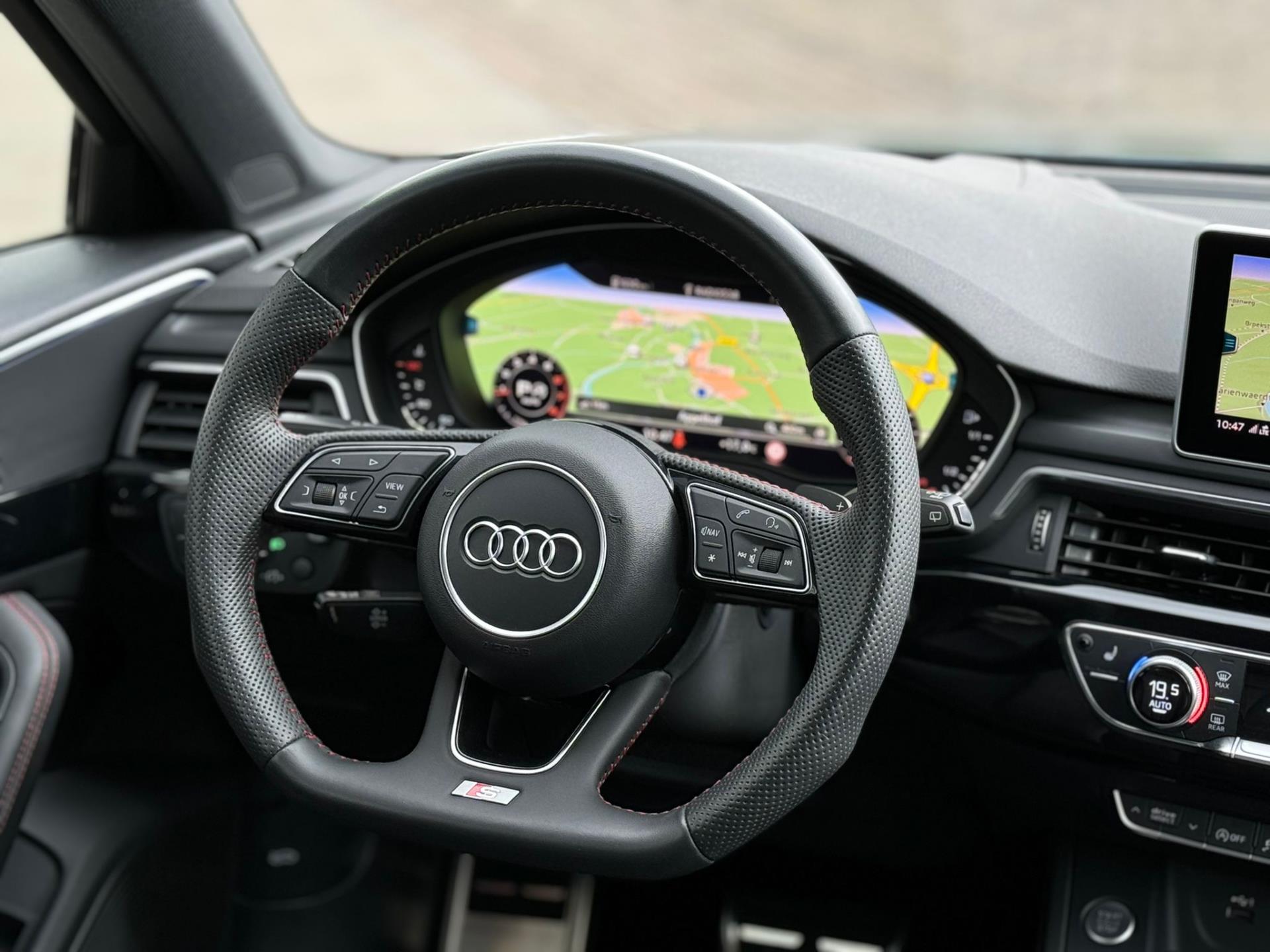 Audi A4 Avant 40 TFSI 190pk AUT. 3x S-LINE VIRTUAL l B&O l PANO l HUD l CARPLAY l ST-VERW l ORG.NL l DEALER OH l SFEER l NAP