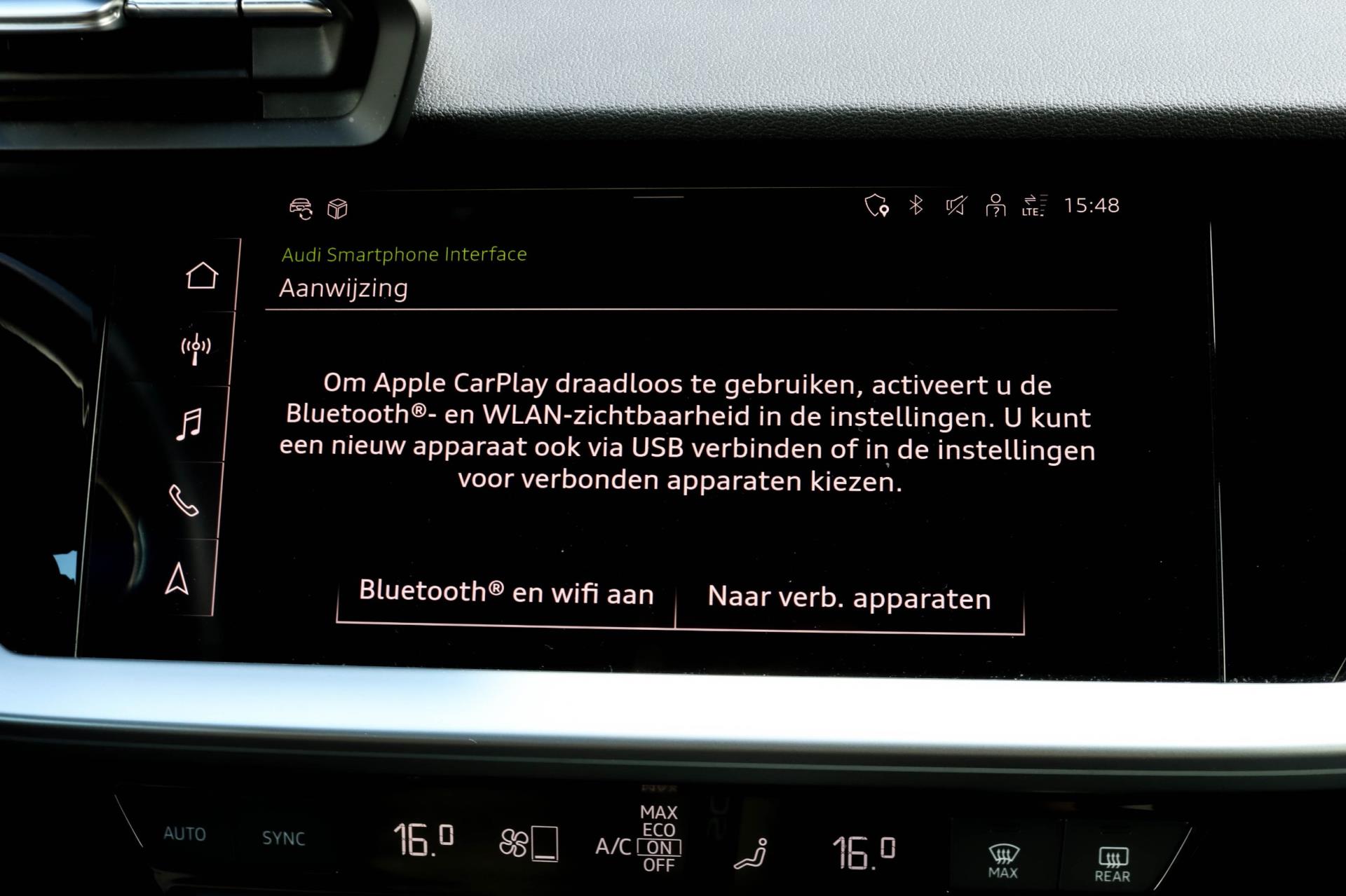 Audi A3 Limousine 35 TFSI S-line – LED – Sfeerverlichting – Carplay