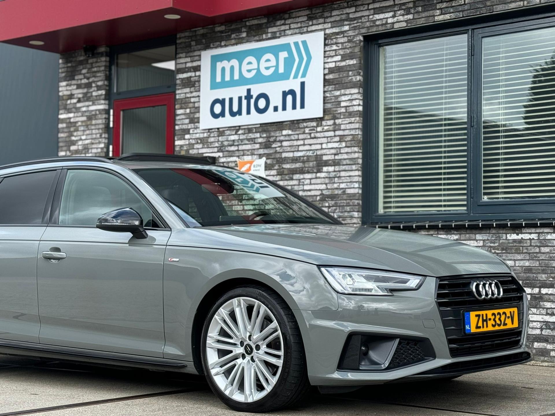 Audi A4 Avant 40 TFSI 190pk AUT. 3x S-LINE VIRTUAL l B&O l PANO l HUD l CARPLAY l ST-VERW l ORG.NL l DEALER OH l SFEER l NAP