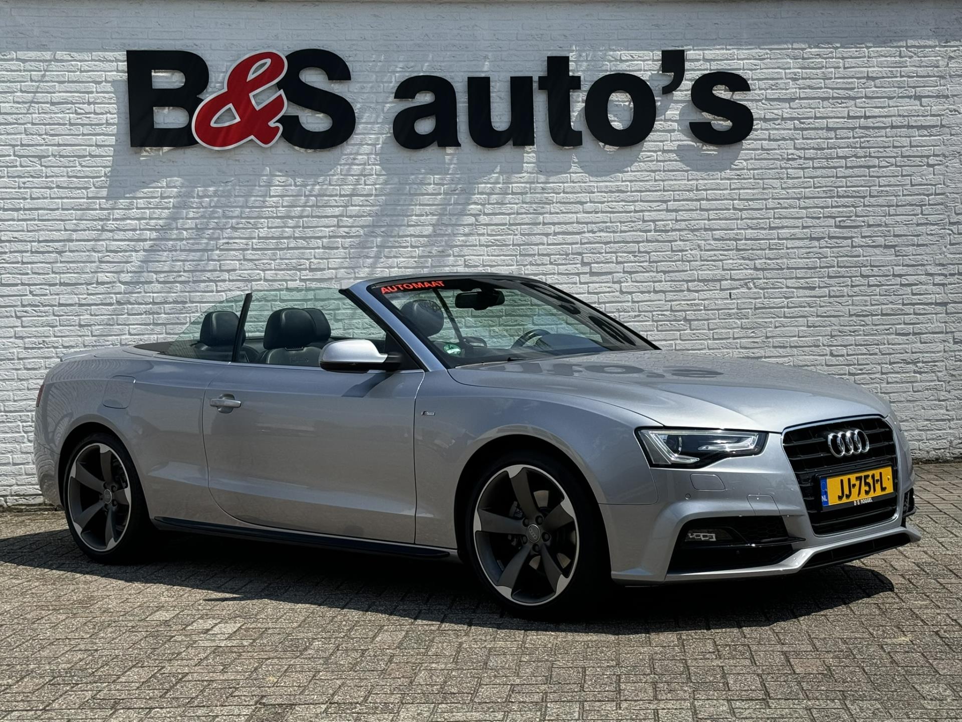 Audi A5 Cabriolet 1.8 TFSI Sport Competition S-line Topstaat! Elektrisch verwarmd + gekoeld Leder Trekhaak afneembaar