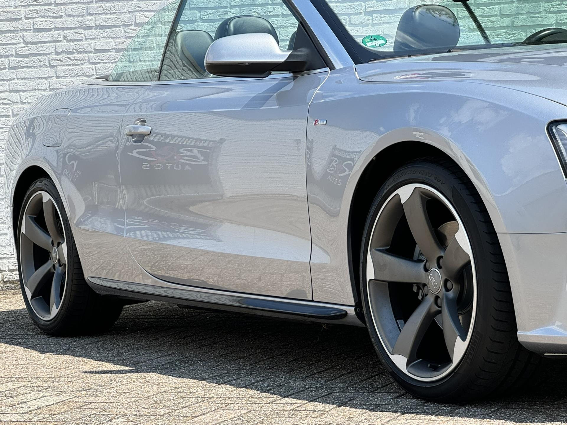 Audi A5 Cabriolet 1.8 TFSI Sport Competition S-line Topstaat! Elektrisch verwarmd + gekoeld Leder Trekhaak afneembaar