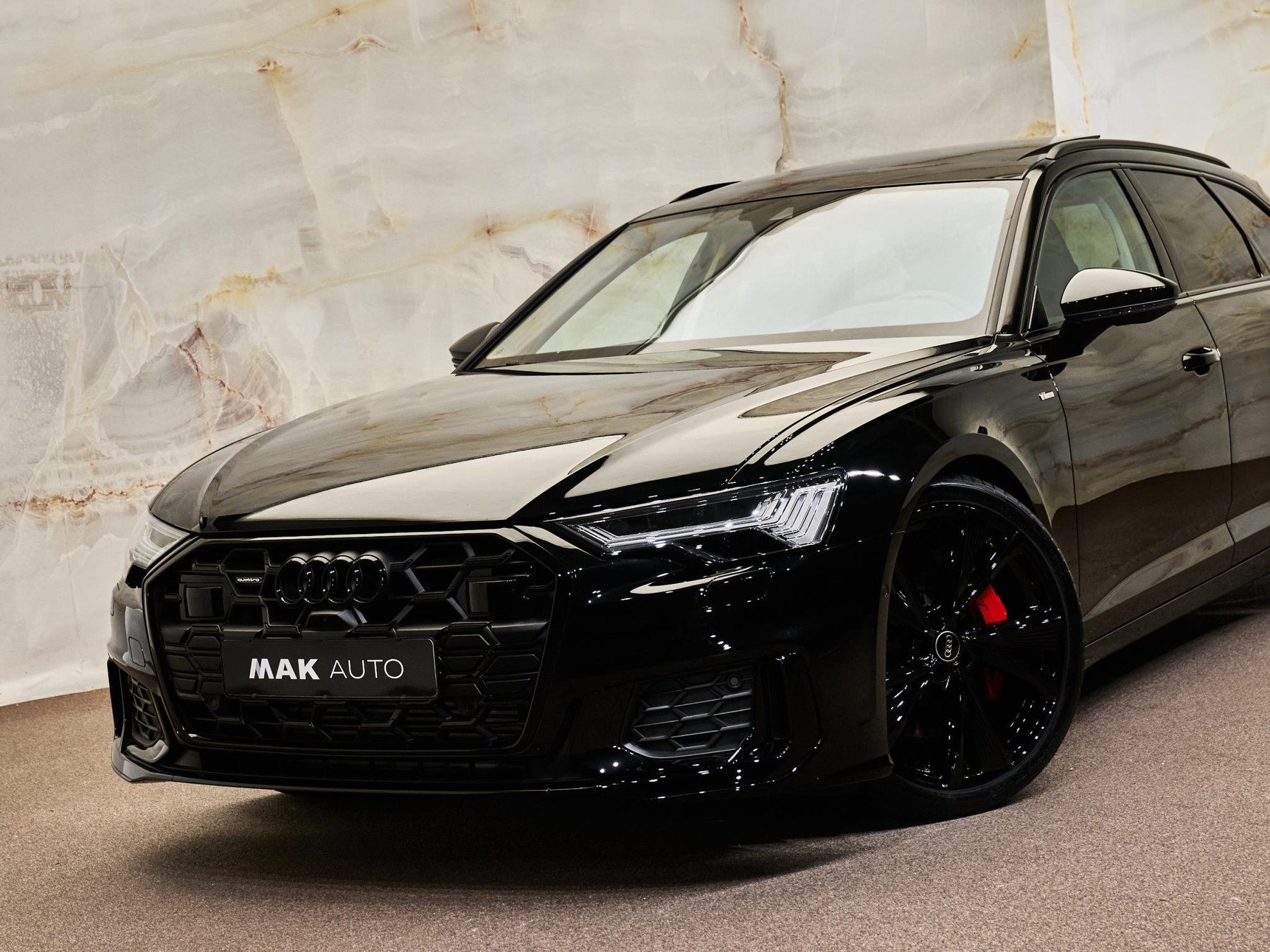 Audi A6 Avant 55 TFSI e Quattro S Edition, S Sportstoelen, nachtz., B&O, pano, tr.haak, topview, ACC, keyless, 22″, NP116k