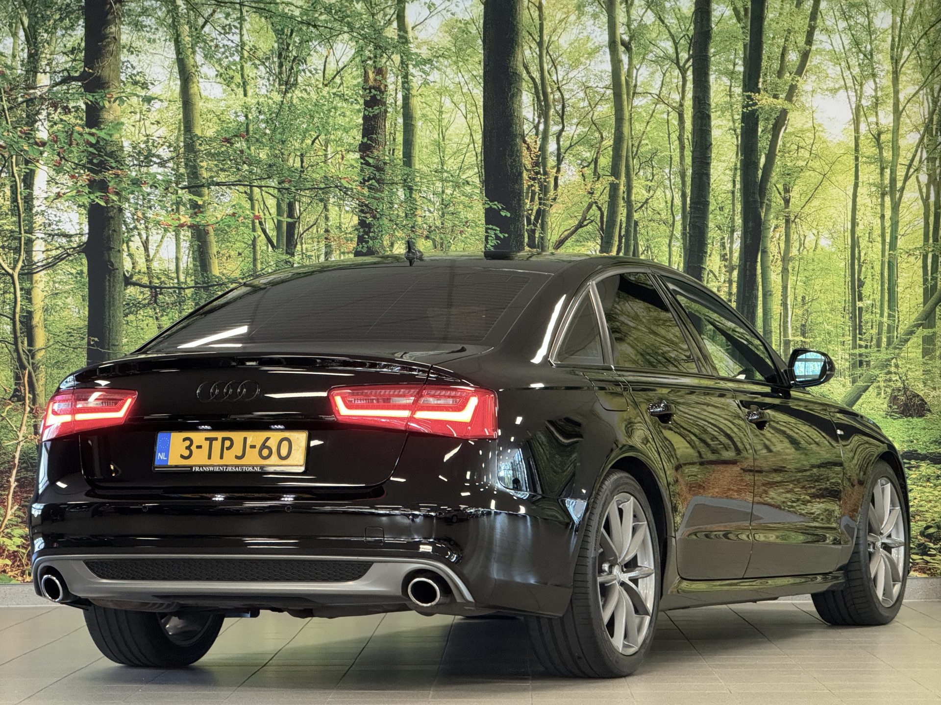 Audi A6 Limousine 2.0 TFSI S-Line Sport Edition | Parkeersensoren | Bluetooth | Xenon | LED | Airconditioning | Multifunctioneel Stuurwiel | Zwarte Hemel |