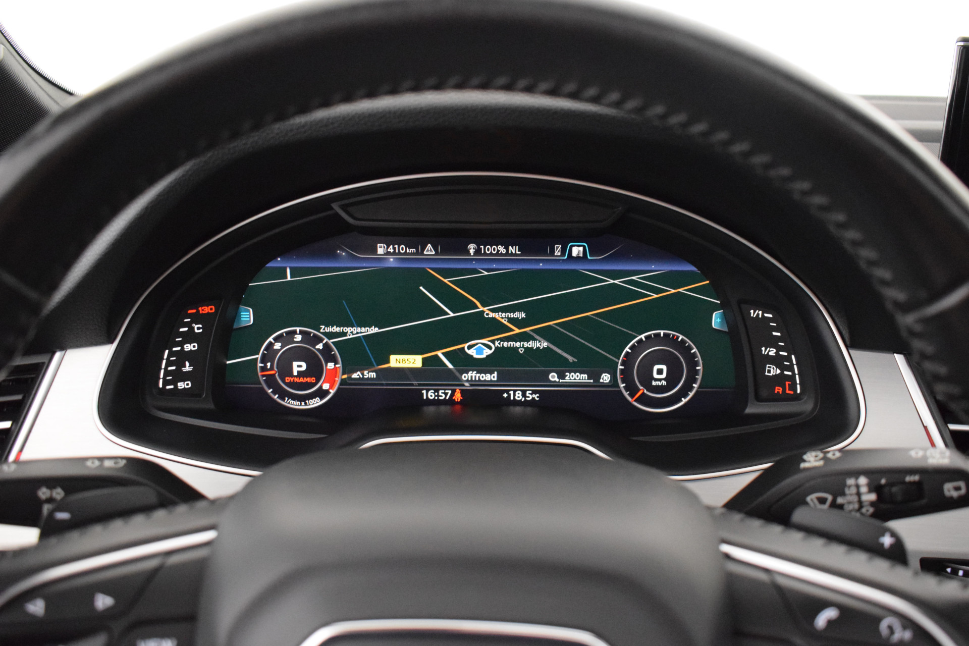 Audi SQ7 4.0 TDI 435pk Grijs Kenteken Trekhaak Camera Memory Bose Virtual Cockpit Head-Up Panoramadak Navigatie