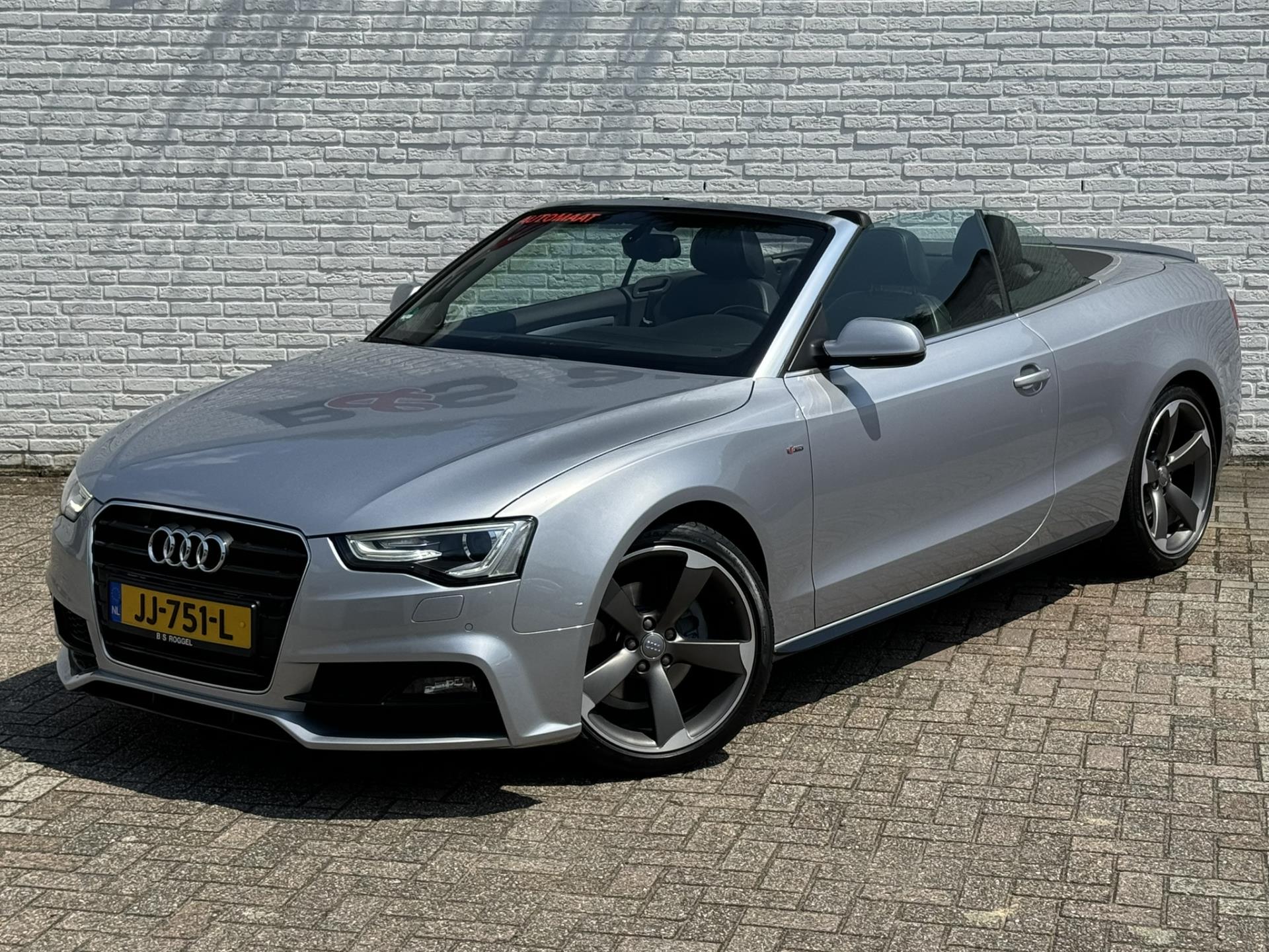 Audi A5 Cabriolet 1.8 TFSI Sport Competition S-line Topstaat! Elektrisch verwarmd + gekoeld Leder Trekhaak afneembaar